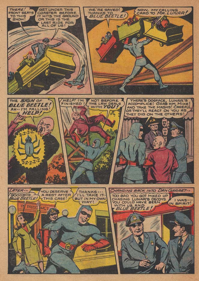 Read online The Blue Beetle comic -  Issue #40 - 12