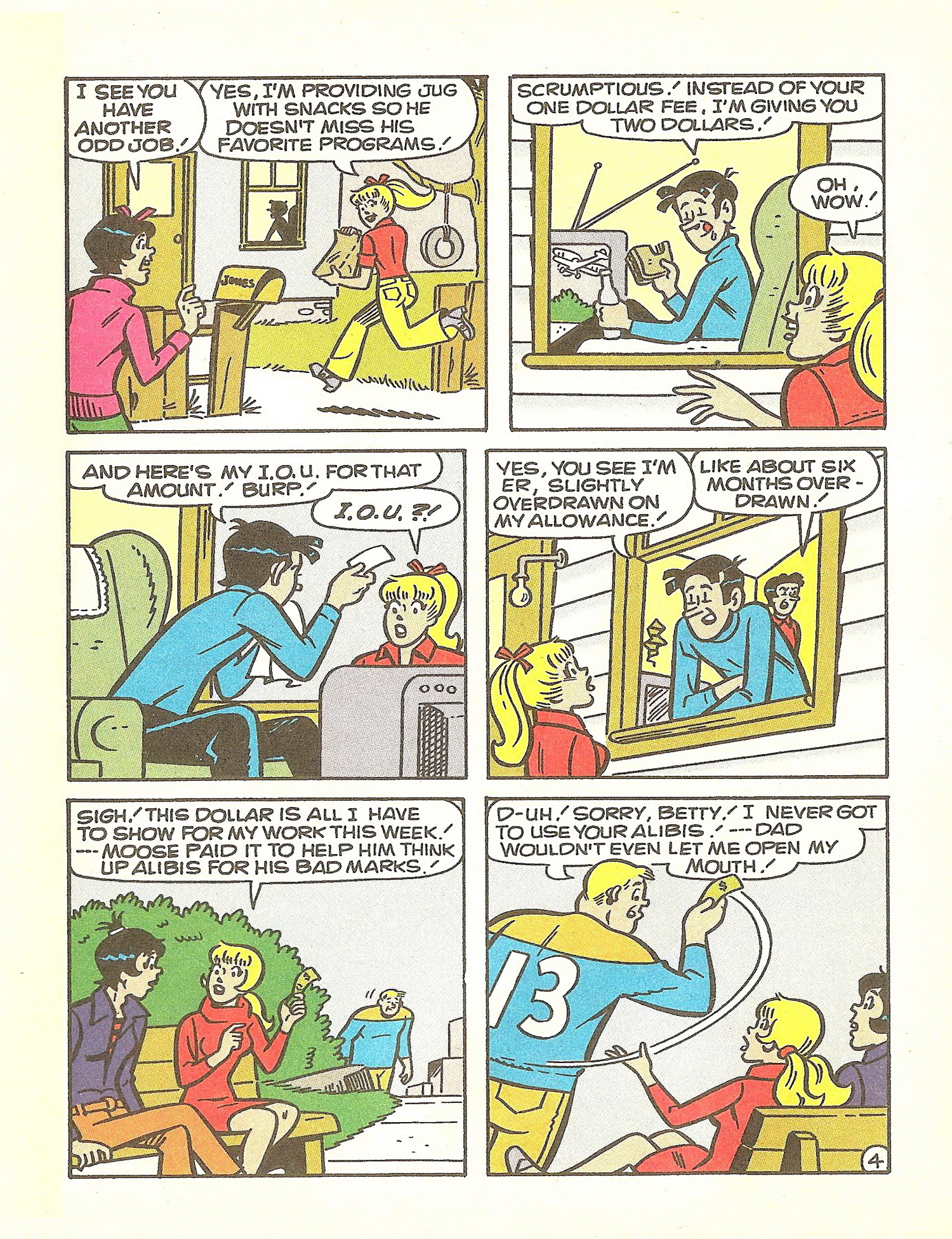 Read online Betty's Digest comic -  Issue #2 - 65