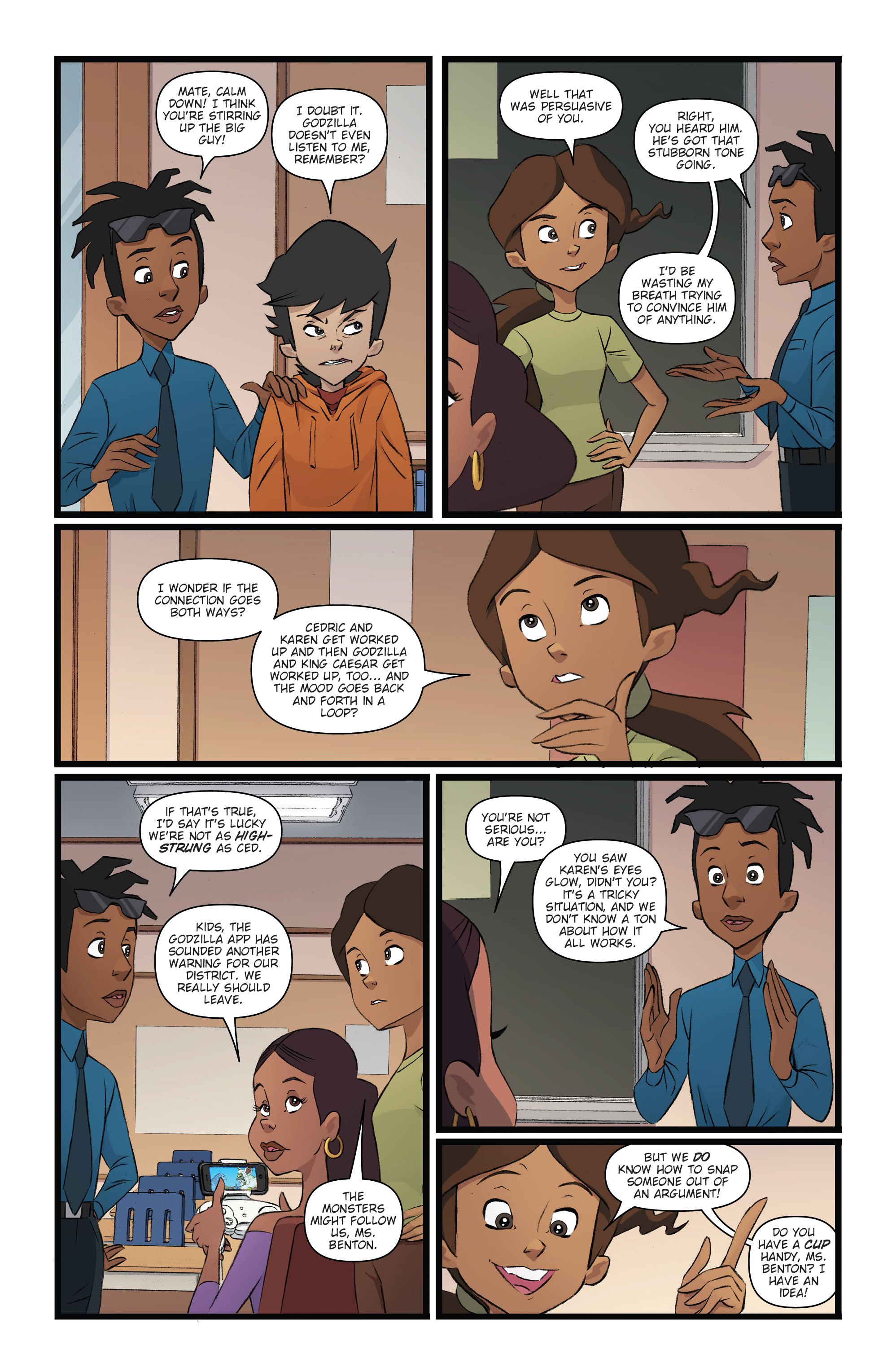 Read online Godzilla: Monsters & Protectors - All Hail the King! comic -  Issue #5 - 17
