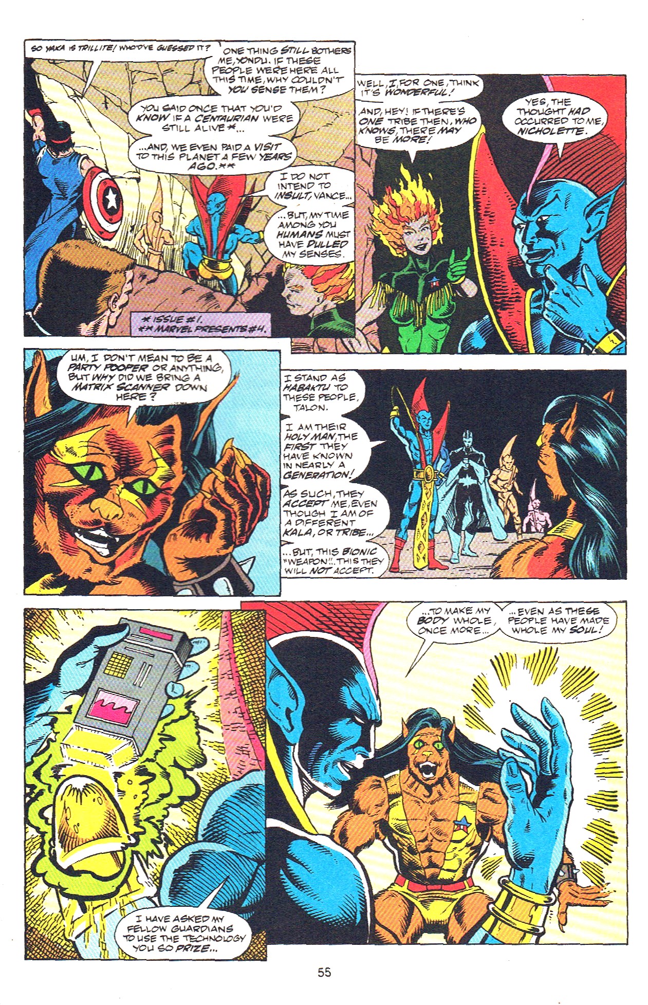 Read online Guardians of the Galaxy (1990) comic -  Issue # _Annual 2 - 55