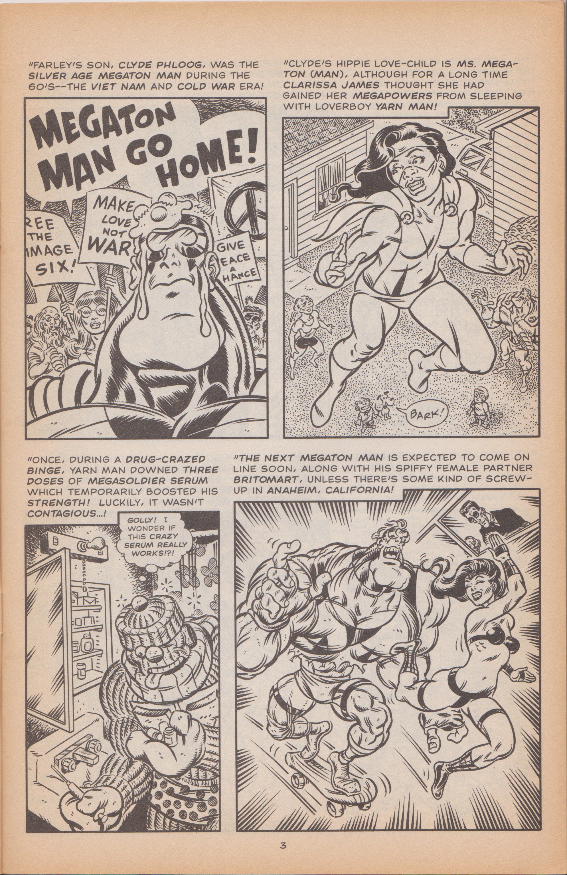 Read online Don Simpson's Bizarre Heroes comic -  Issue #17 - 6