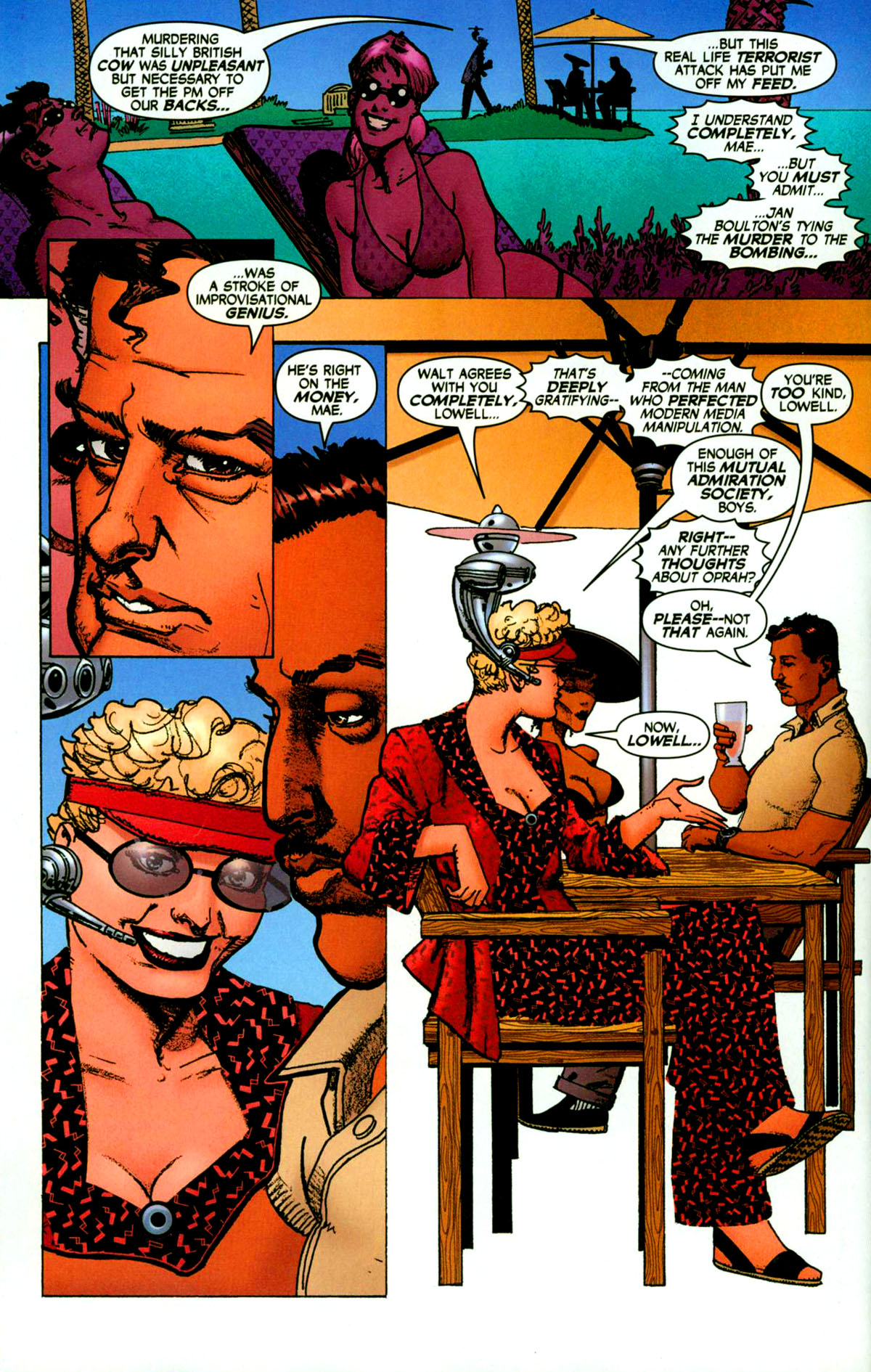 Read online Challengers of the Unknown (2004) comic -  Issue #4 - 10