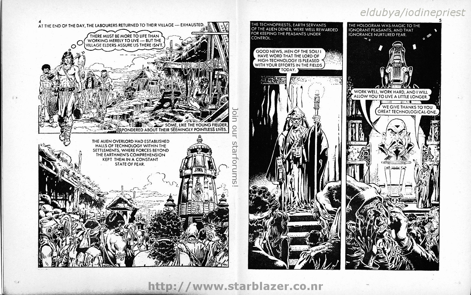 Read online Starblazer comic -  Issue #118 - 4