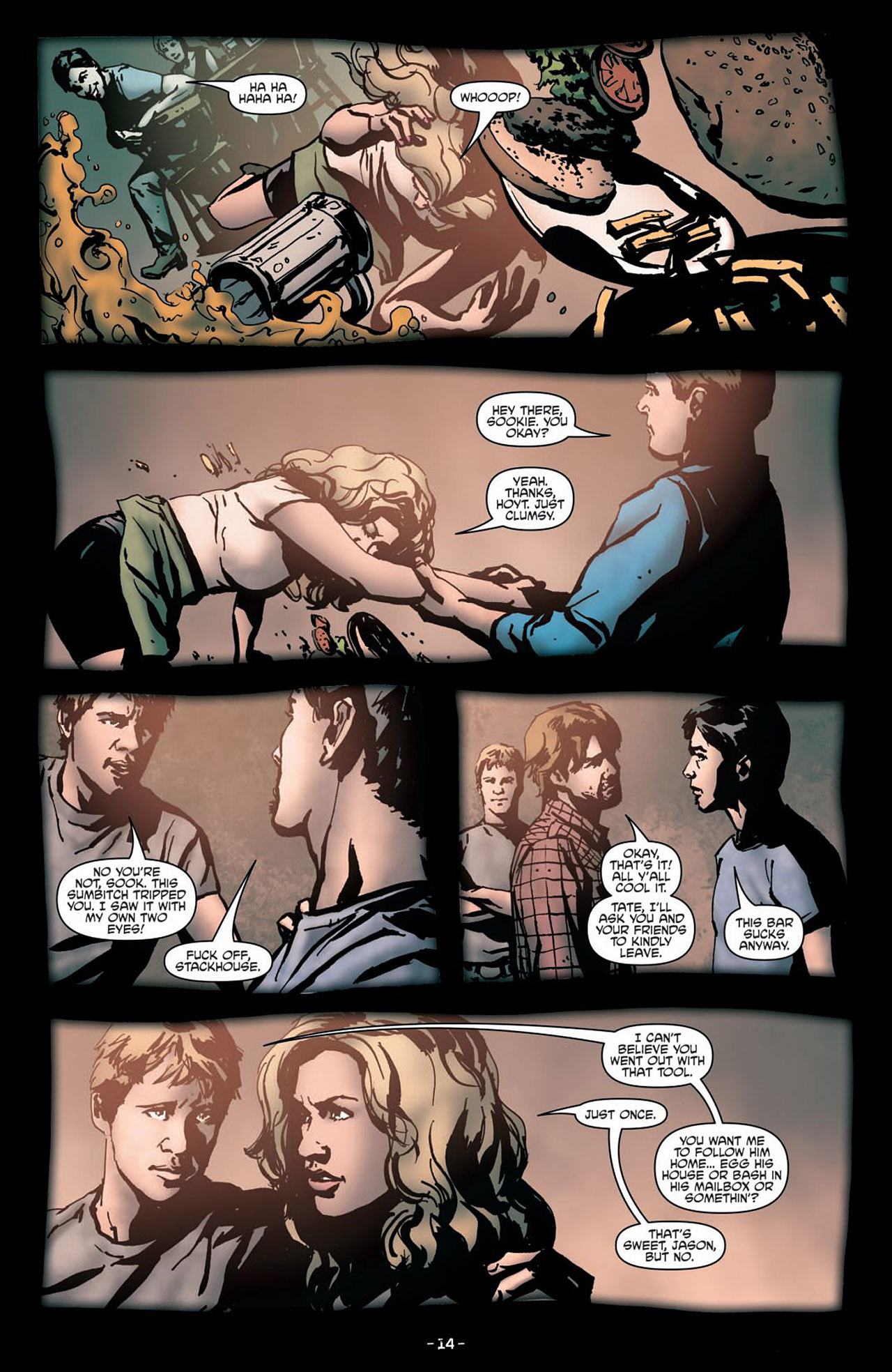 Read online True Blood (2012) comic -  Issue #1 - 17