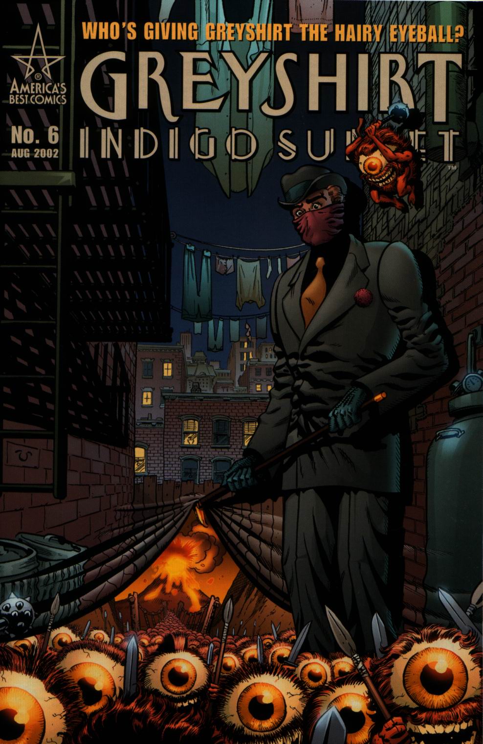 Read online Greyshirt: Indigo Sunset comic -  Issue #6 - 1