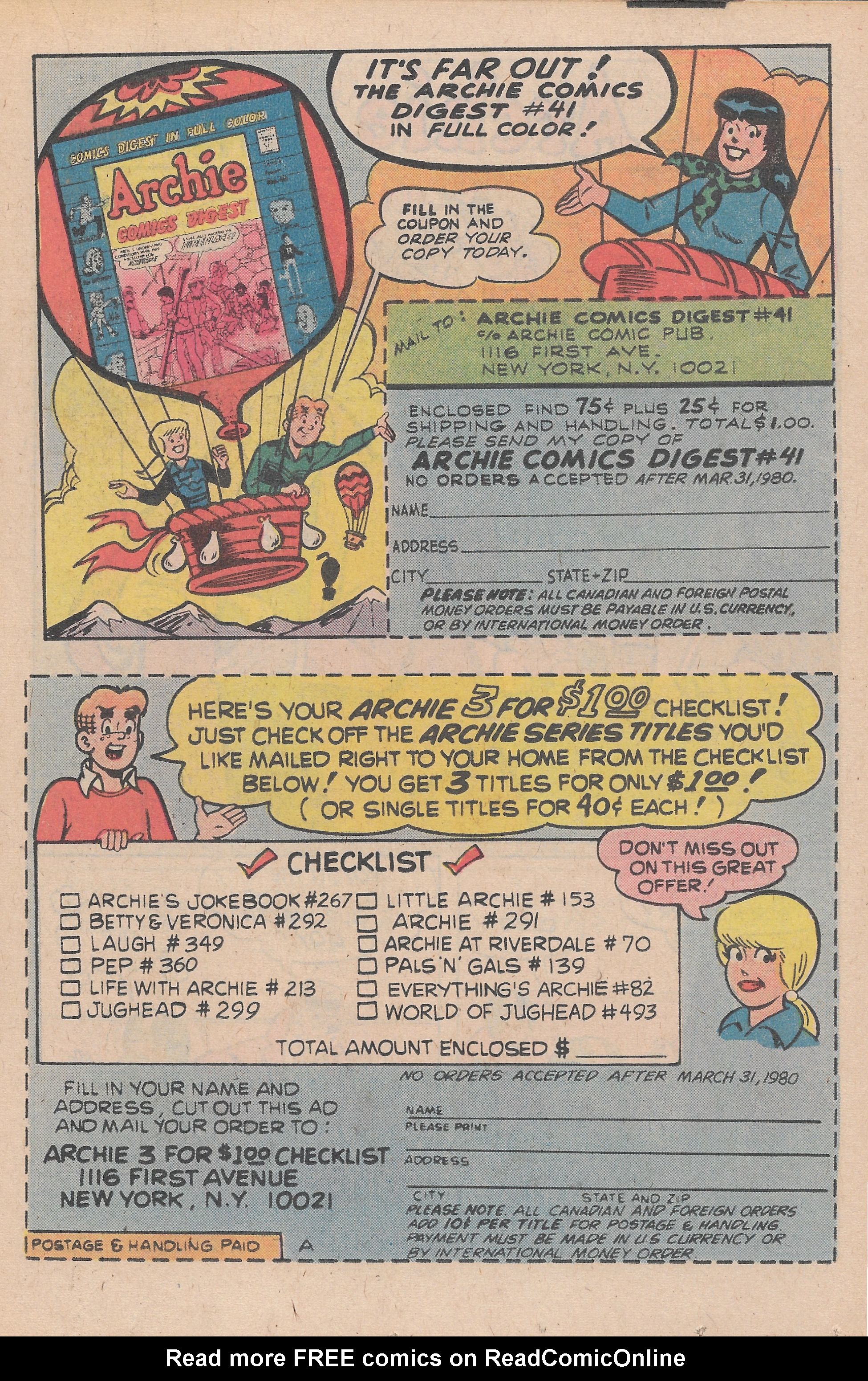 Read online Archie's TV Laugh-Out comic -  Issue #74 - 19