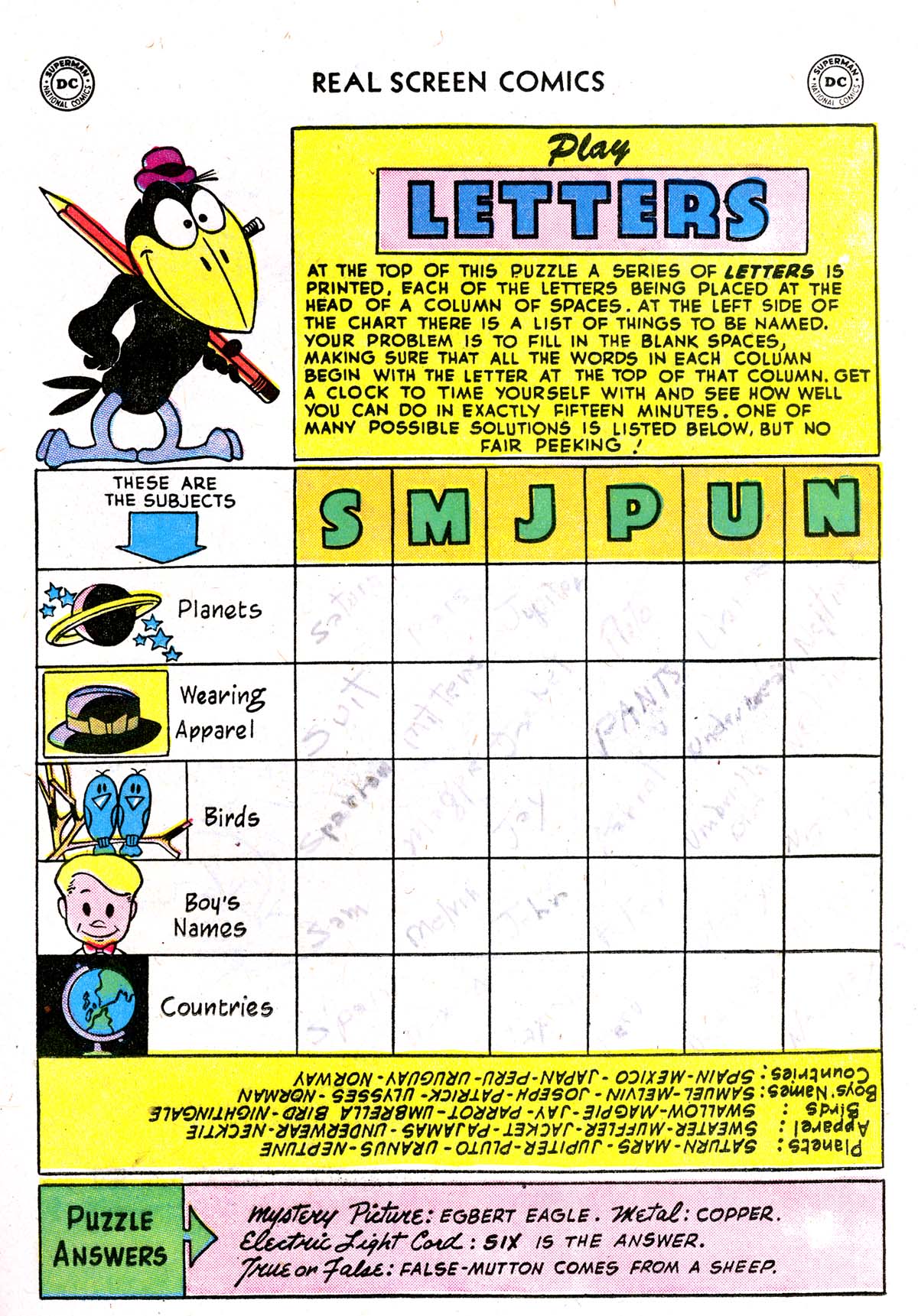 Read online Real Screen Comics comic -  Issue #110 - 17