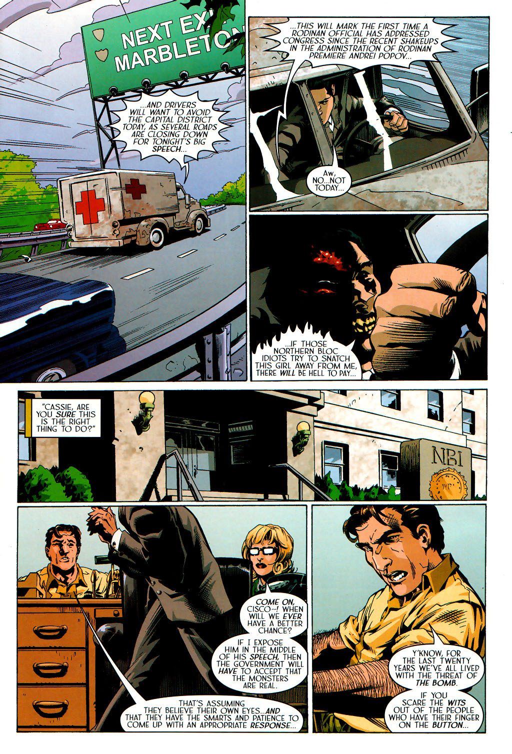 Read online Route 666 comic -  Issue #19 - 9
