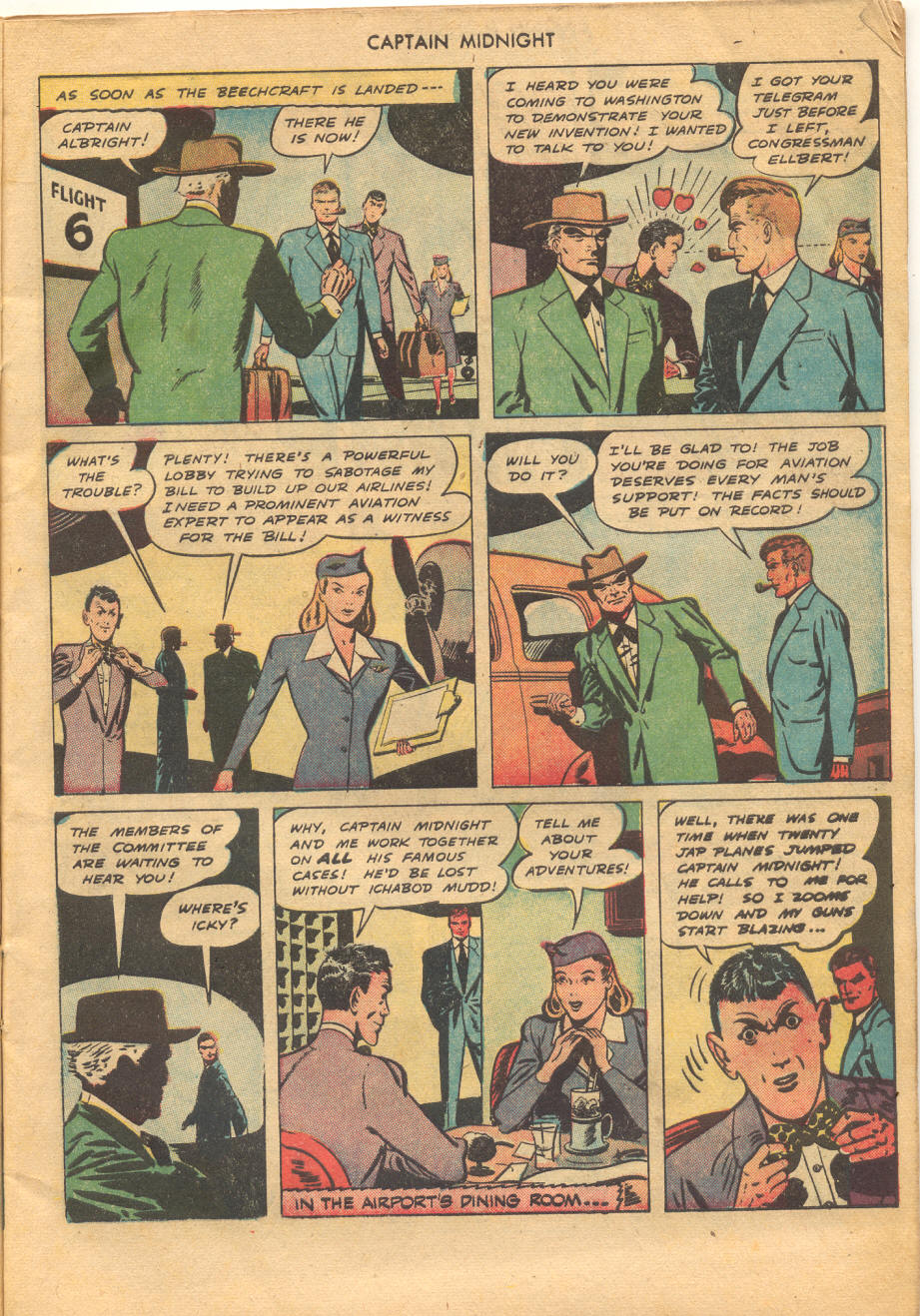 Read online Captain Midnight (1942) comic -  Issue #51 - 5