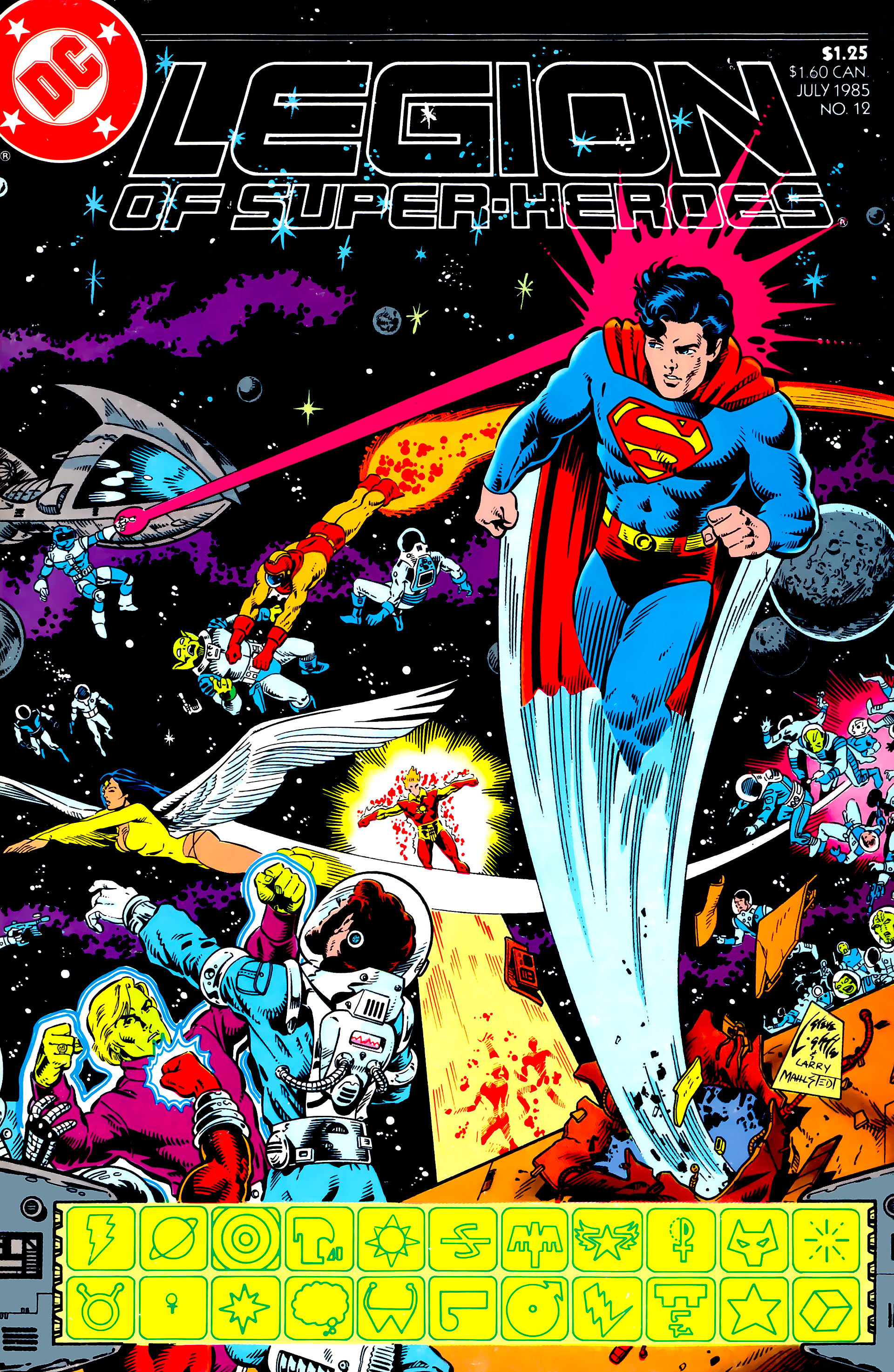 Read online Legion of Super-Heroes (1984) comic -  Issue #12 - 1