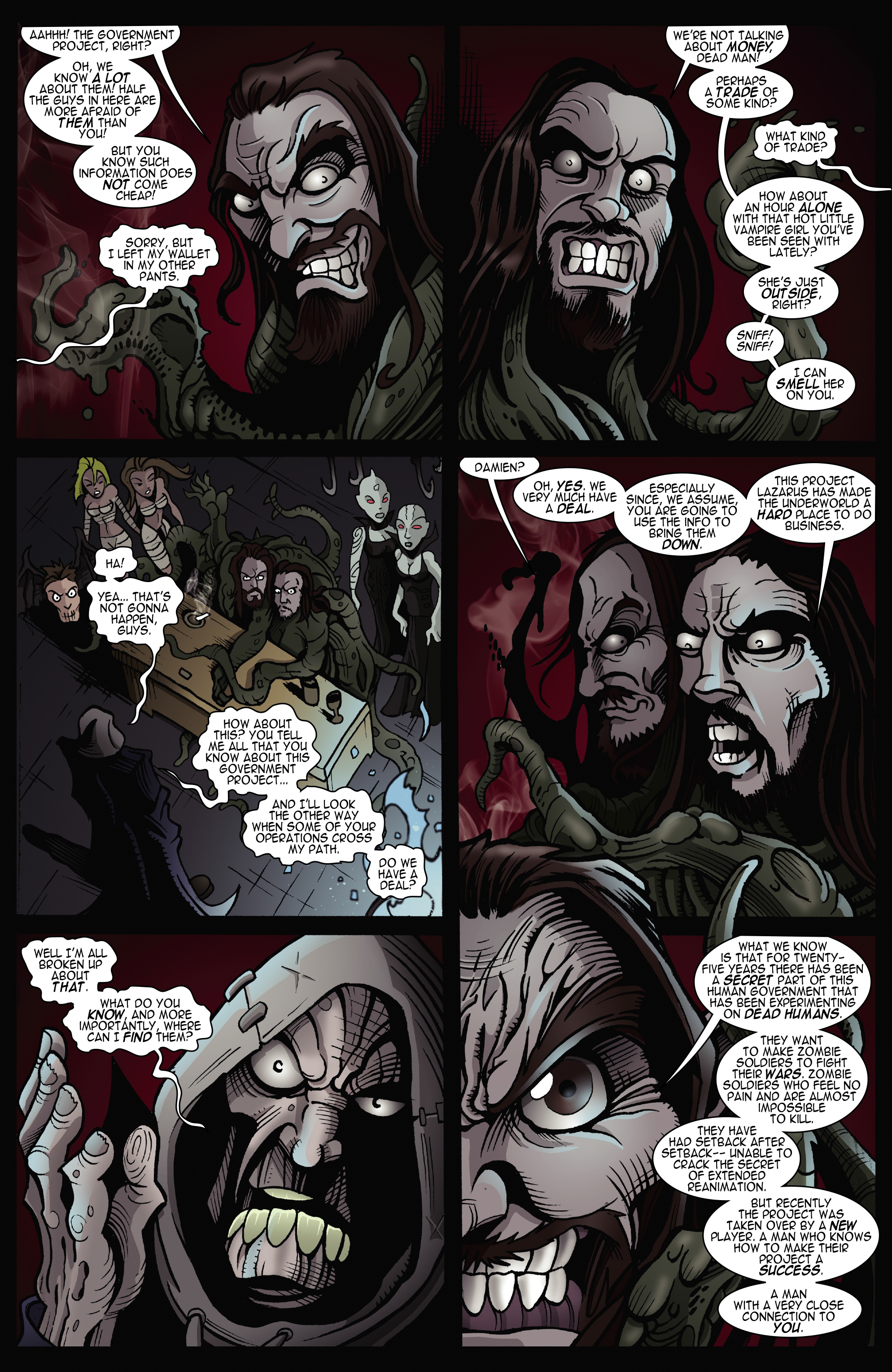 Read online The Living Corpse: Exhumed comic -  Issue #3 - 11