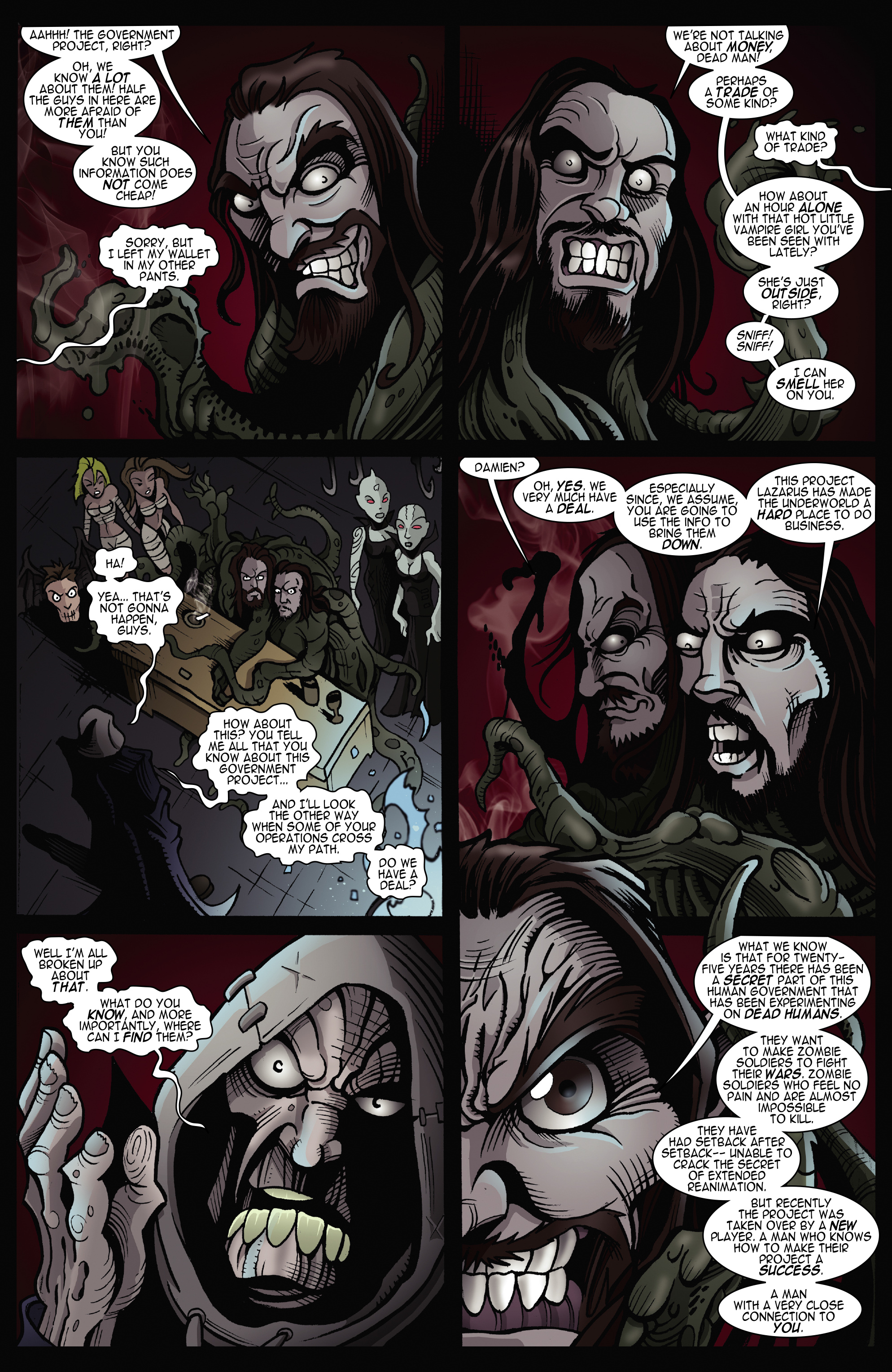 Read online The Living Corpse: Exhumed comic -  Issue #3 - 11