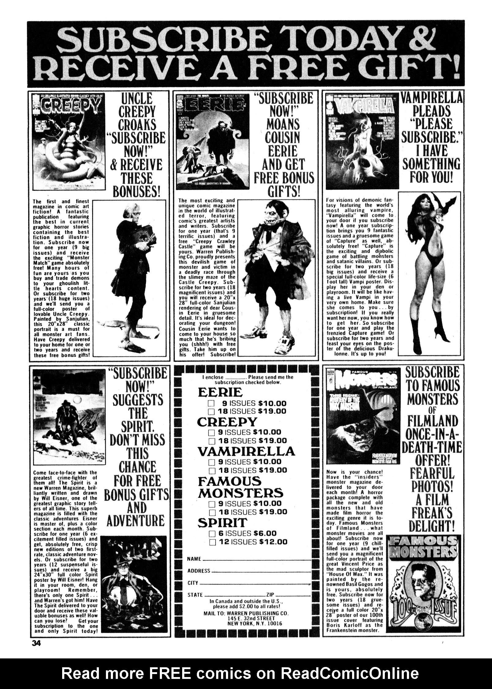 Read online Vampirella (1969) comic -  Issue #39 - 34