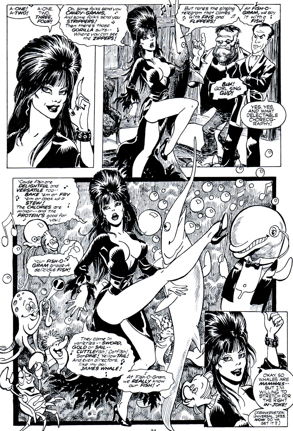 Read online Elvira, Mistress of the Dark comic -  Issue #10 - 26