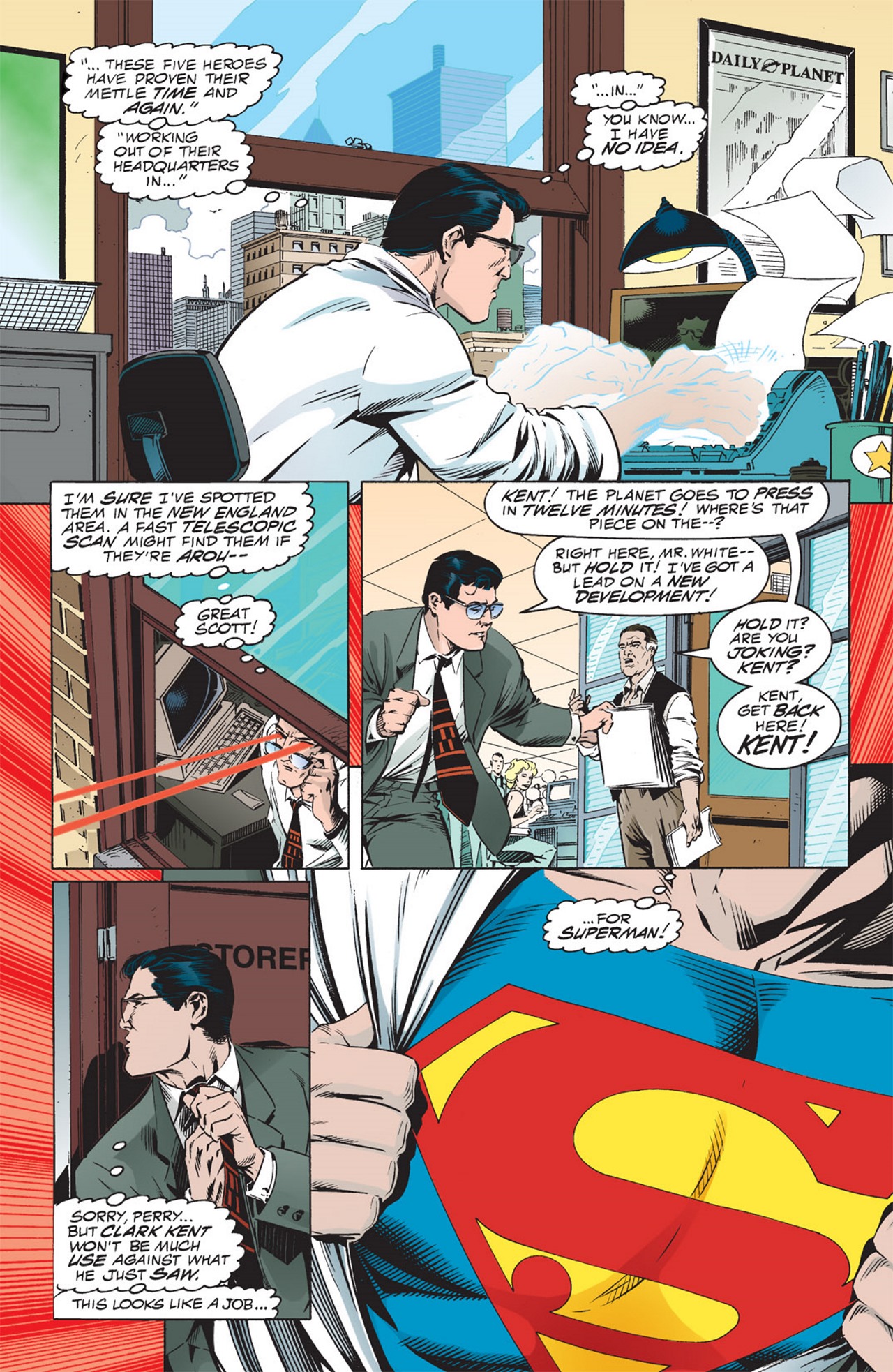 Read online JLA: Year One comic -  Issue #7 - 14