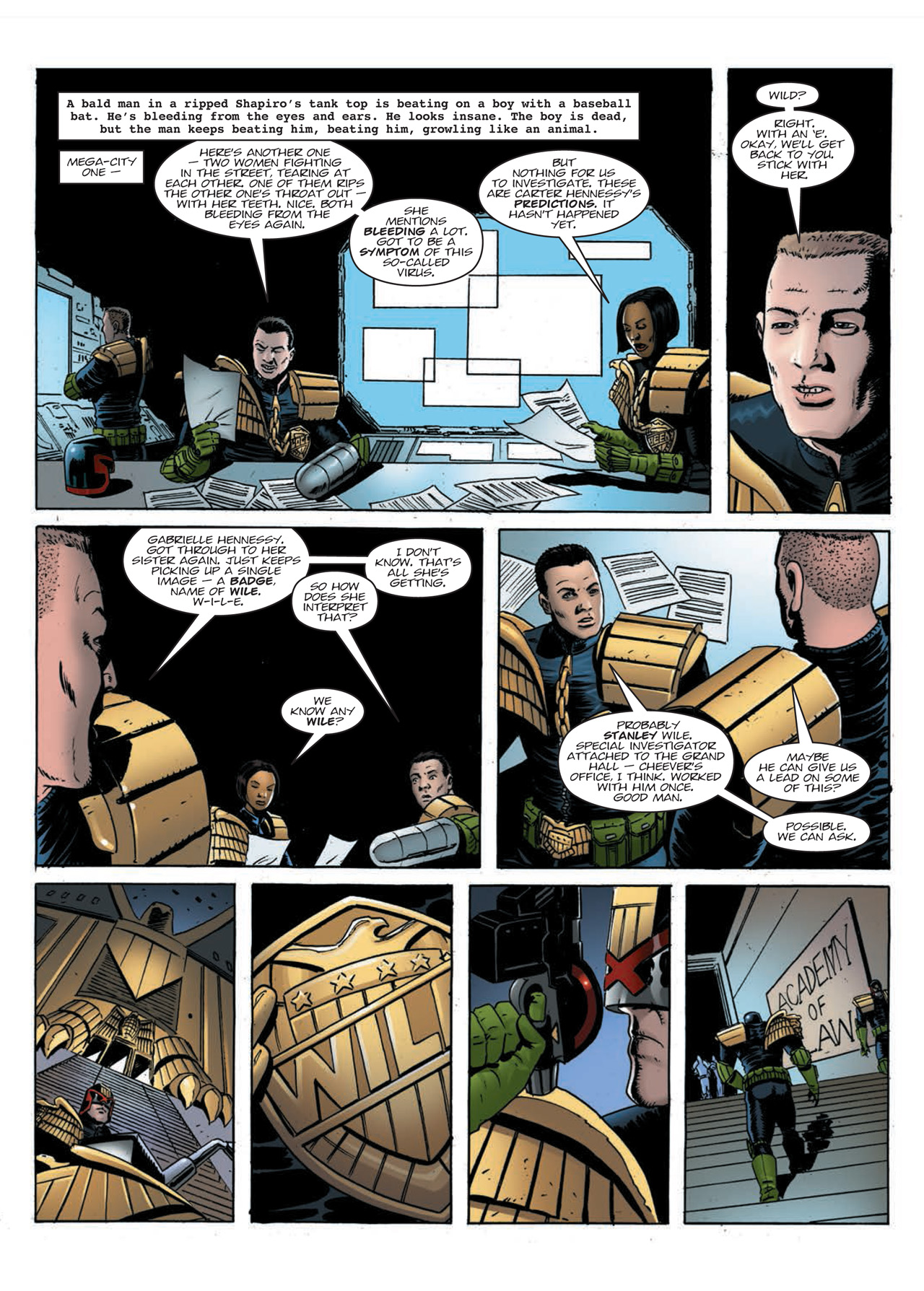 Read online Judge Dredd: Day of Chaos: Endgame comic -  Issue # TPB (Part 1) - 32