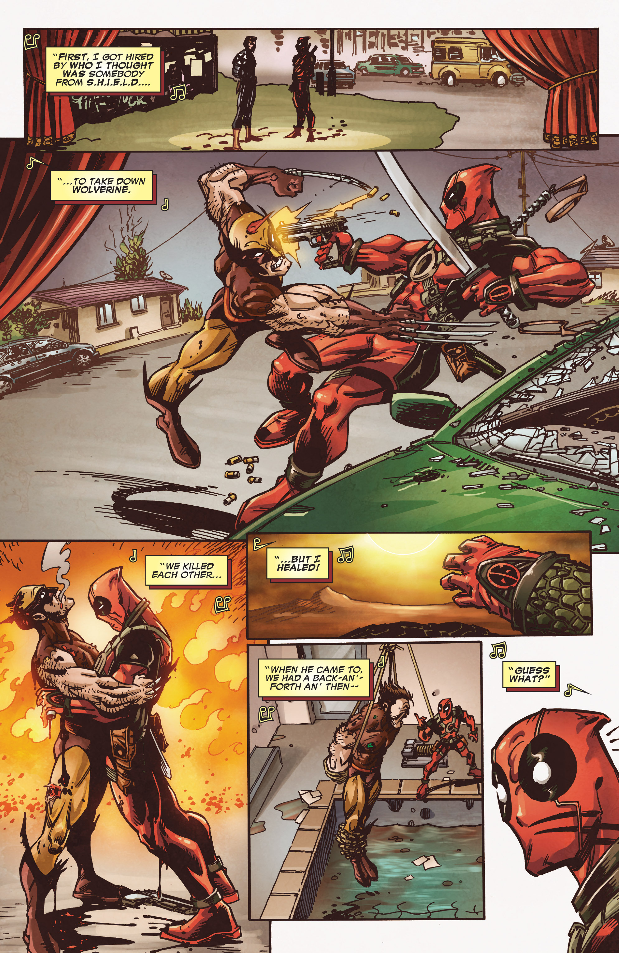 Read online True Believers: Deadpool the Musical comic -  Issue # Full - 7