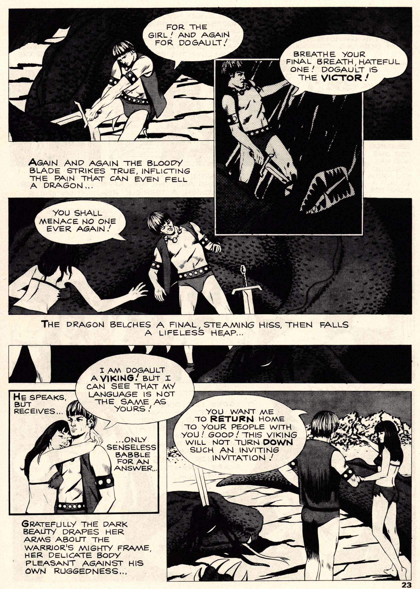 Read online Vampirella (1969) comic -  Issue #9 - 23
