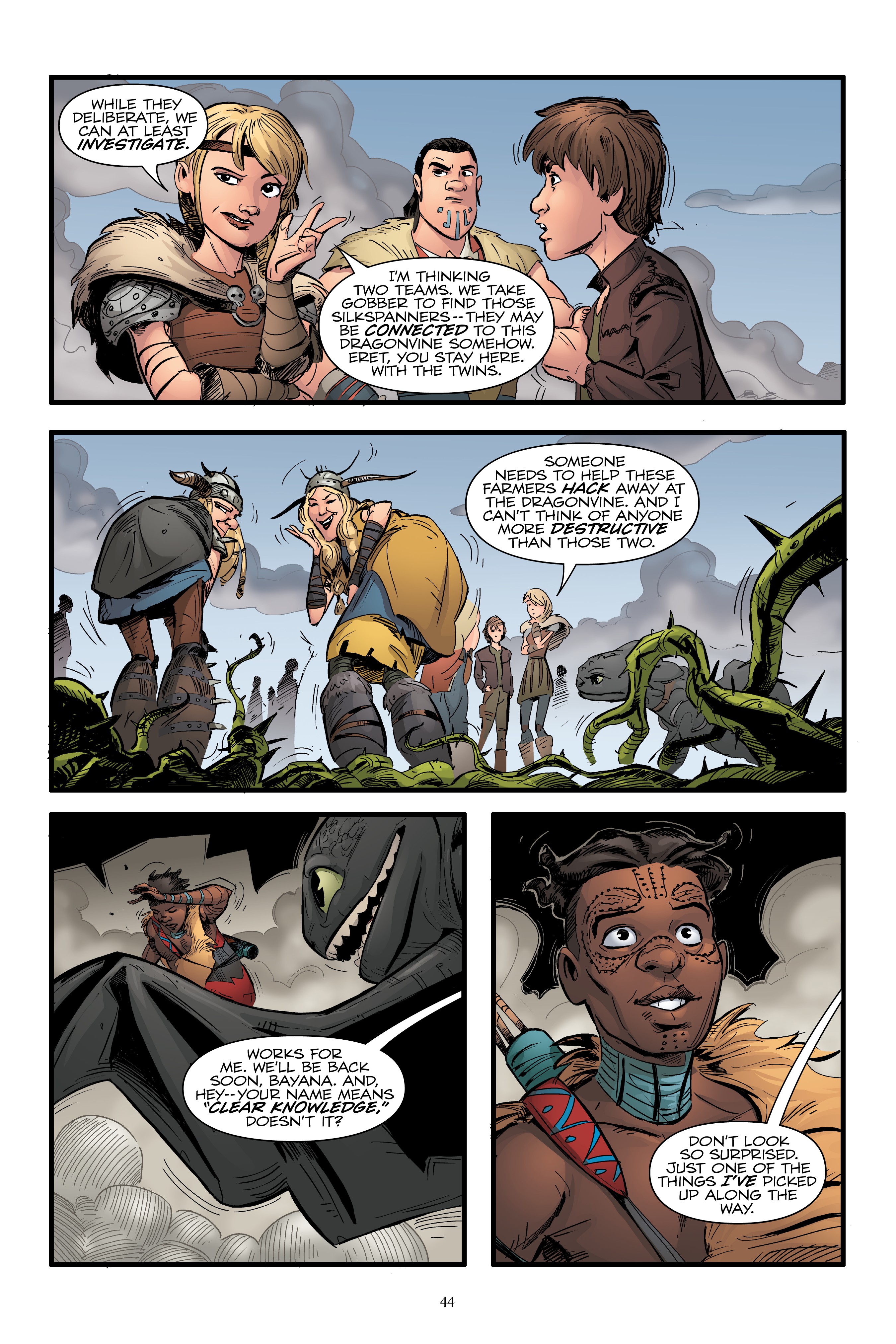 Read online How to Train Your Dragon: Dragonvine comic -  Issue # TPB - 44