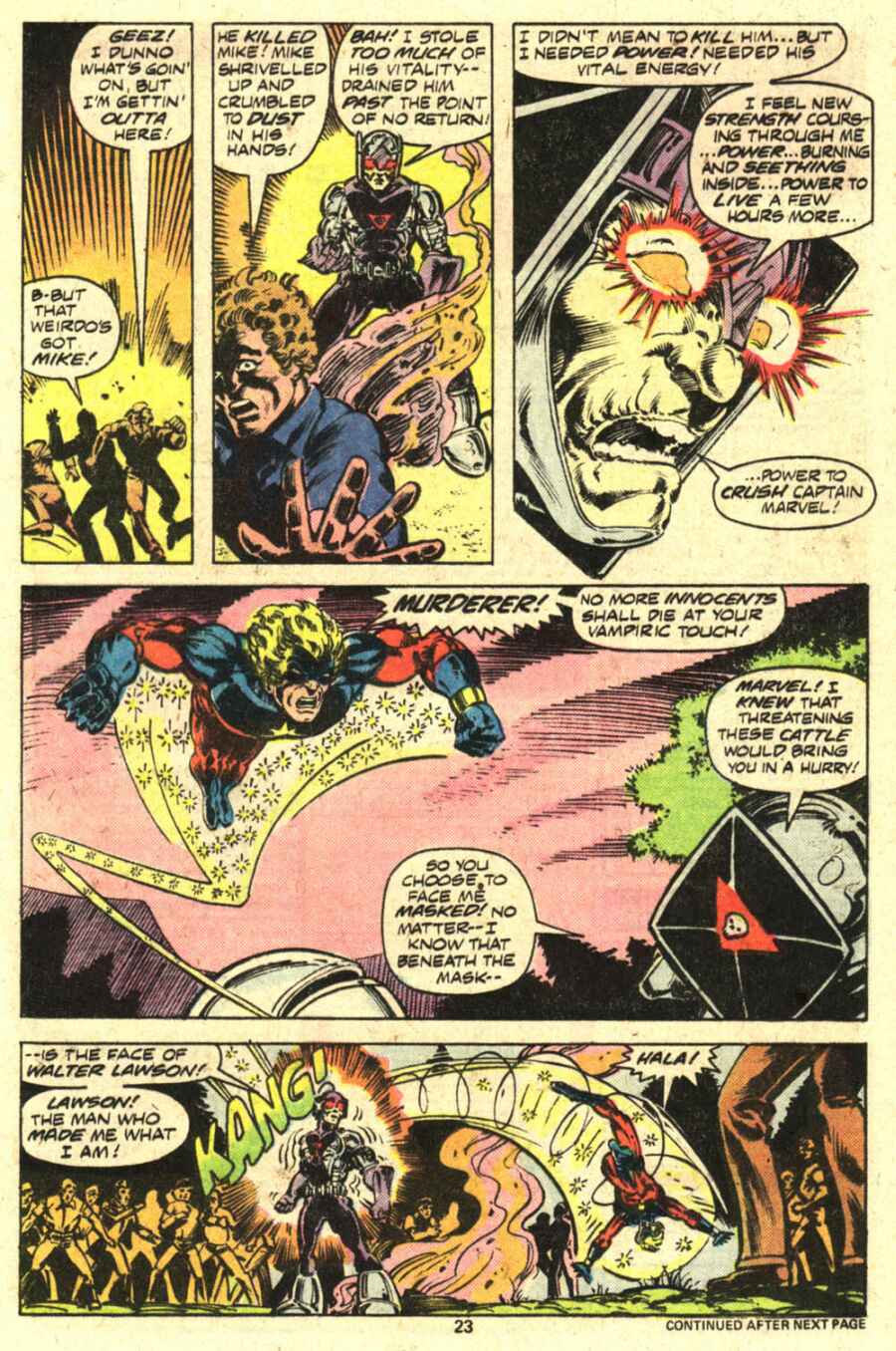 Read online Captain Marvel (1968) comic -  Issue #55 - 15