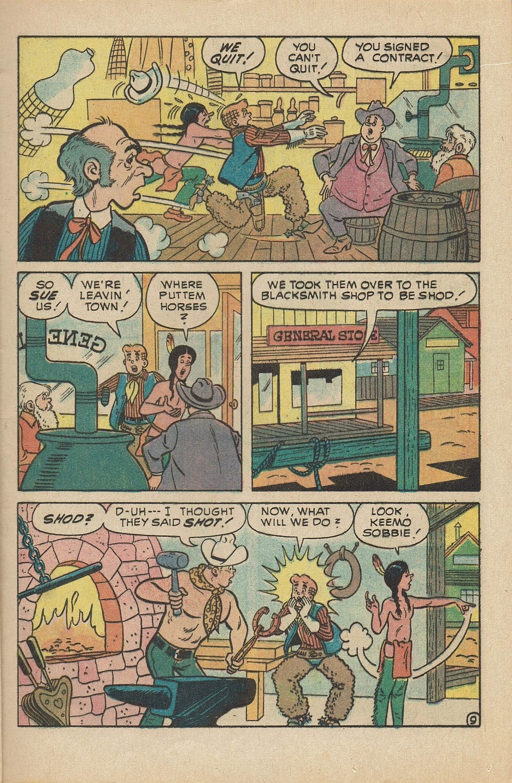 Read online Reggie and Me (1966) comic -  Issue #56 - 13