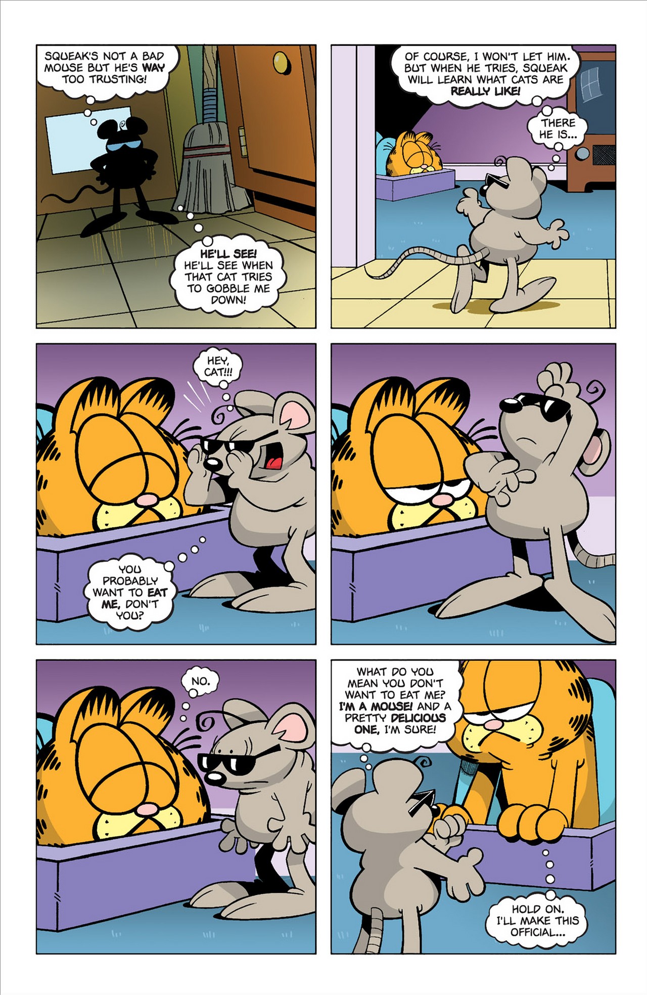 Read online Garfield comic -  Issue #1 - 19