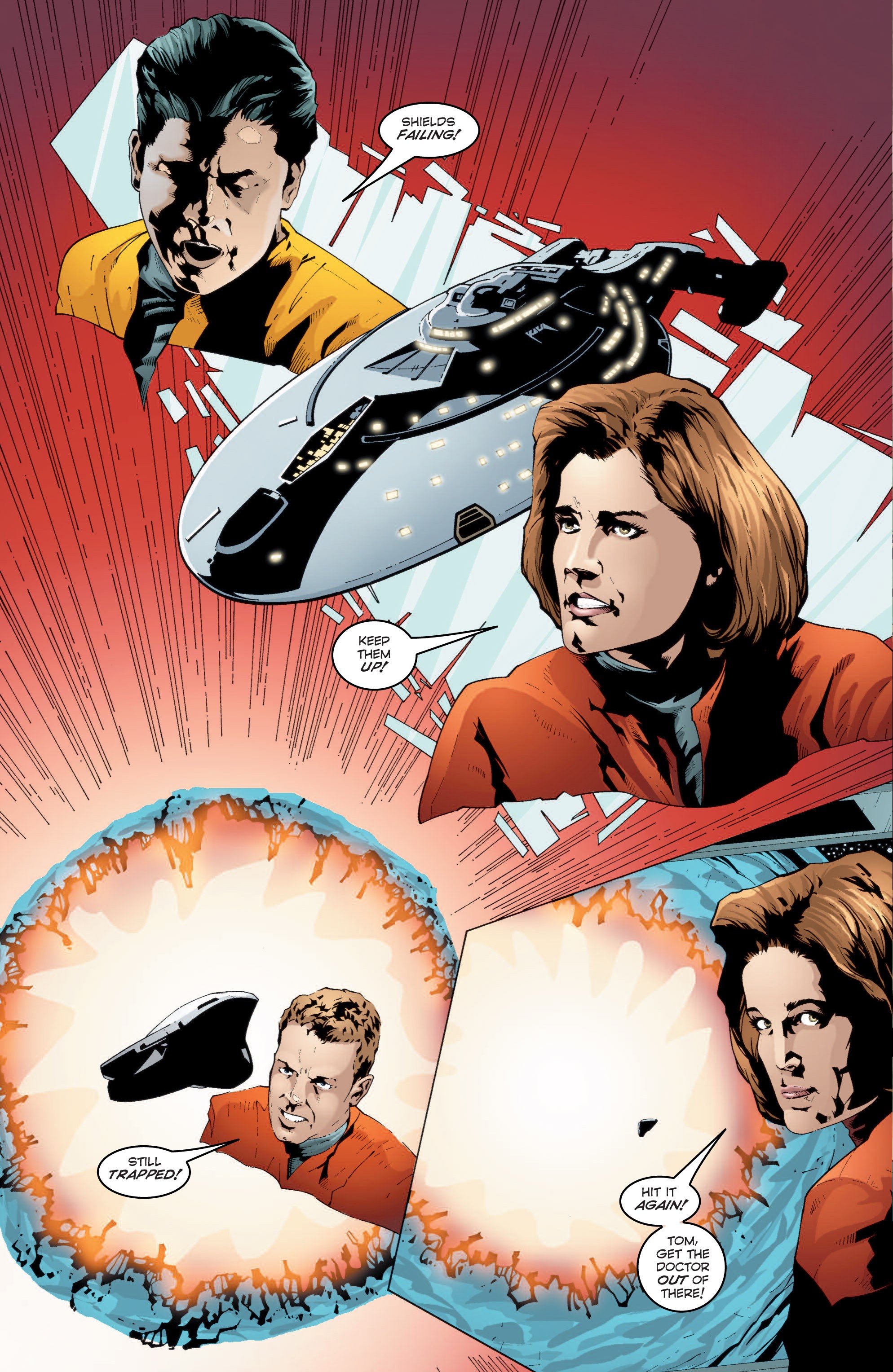 Read online Star Trek: Voyager--Encounters with the Unknown comic -  Issue # TPB - 195