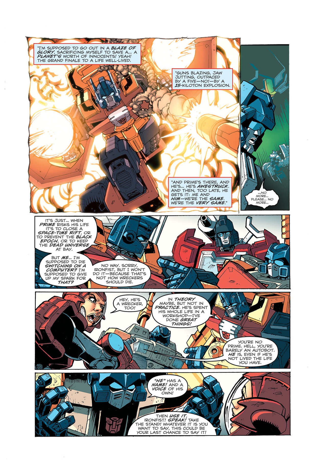 Read online Transformers: Last Stand of The Wreckers comic -  Issue #4 - 17