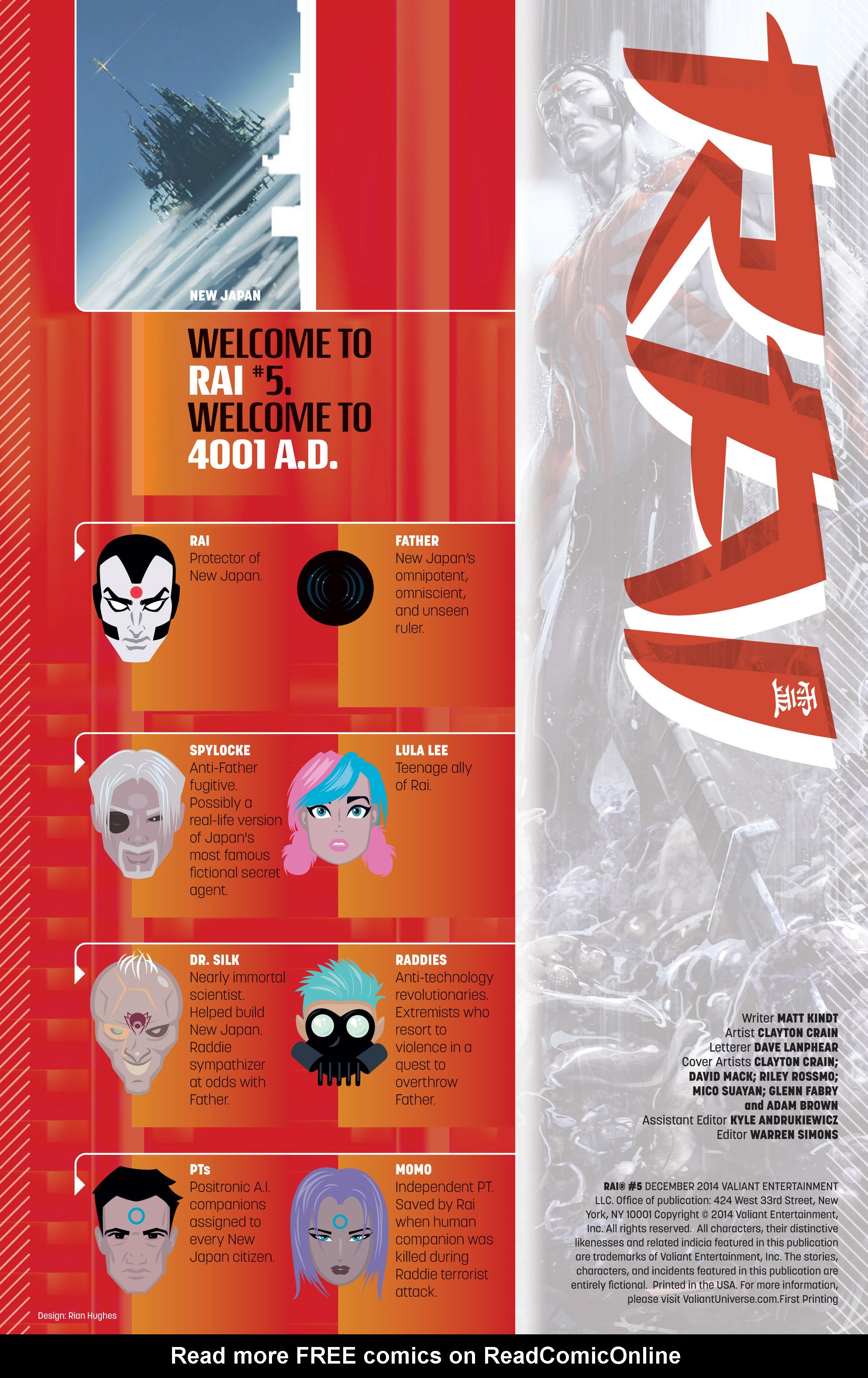 Read online Rai (2014) comic -  Issue #5 - 2