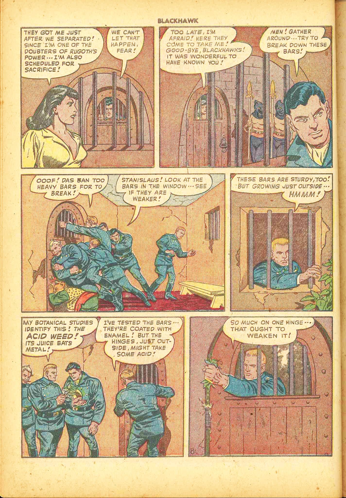 Read online Blackhawk (1957) comic -  Issue #20 - 11