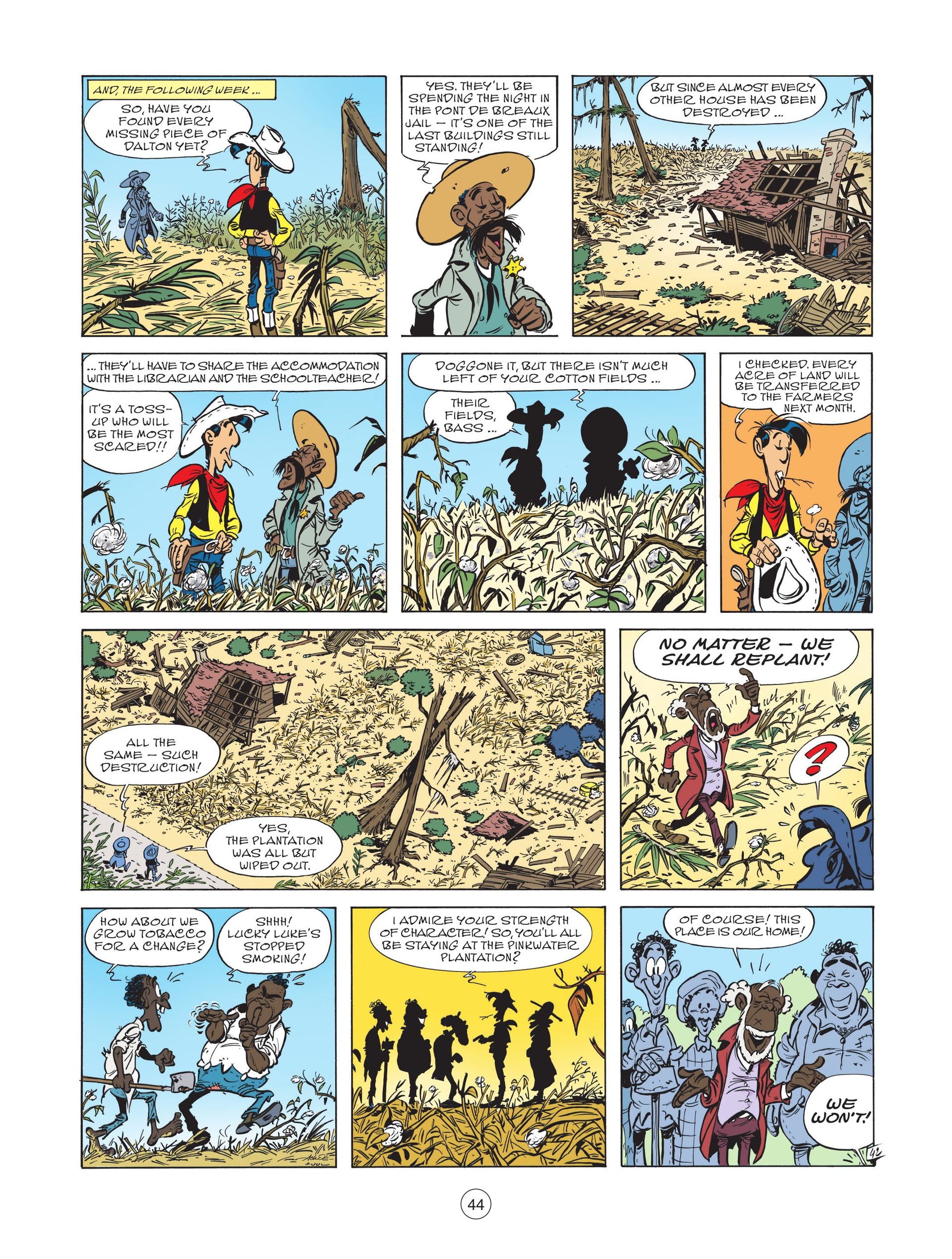 Read online A Lucky Luke Adventure comic -  Issue #77 - 46