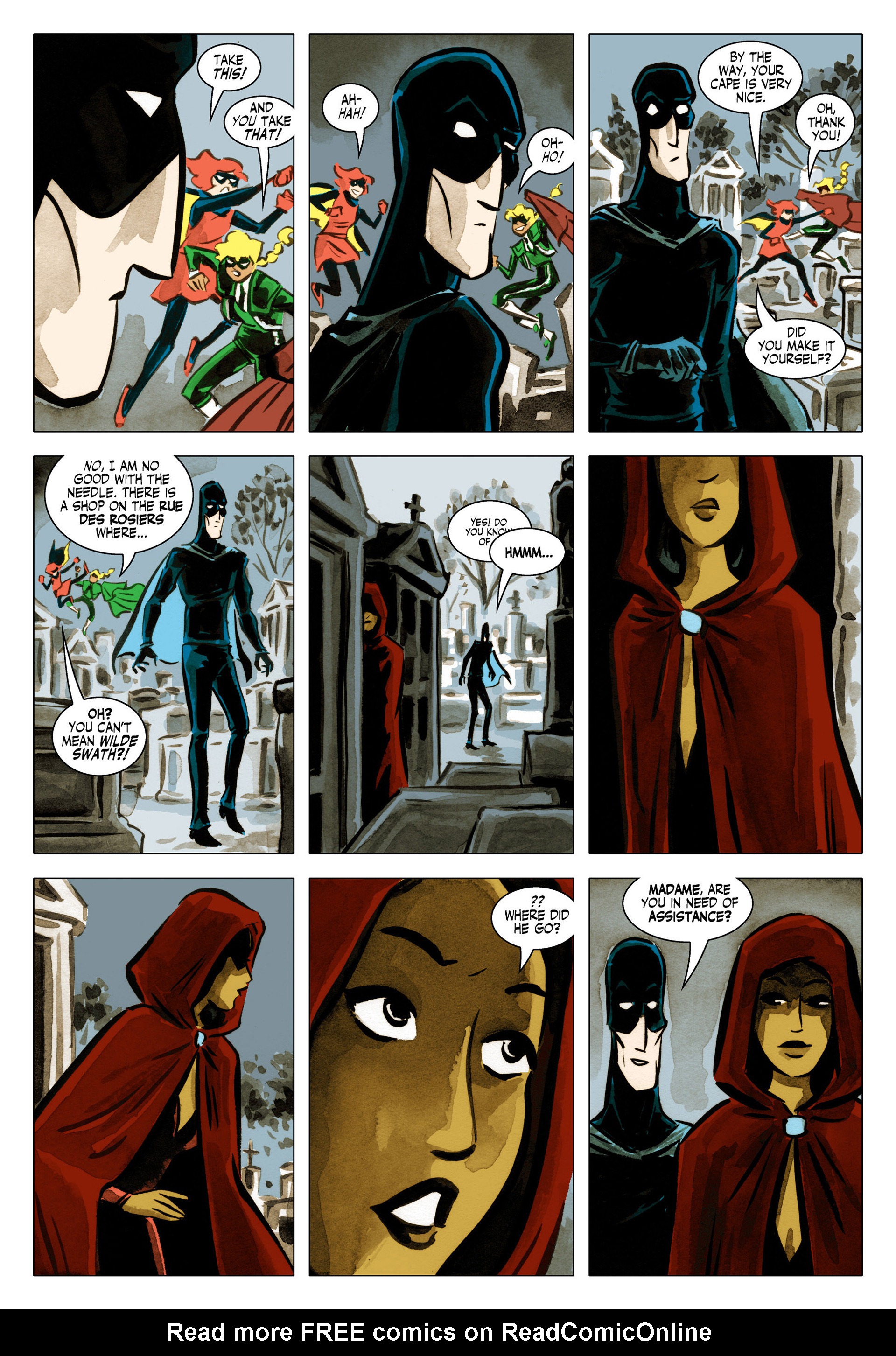 Read online Bandette (2012) comic -  Issue #4 - 8