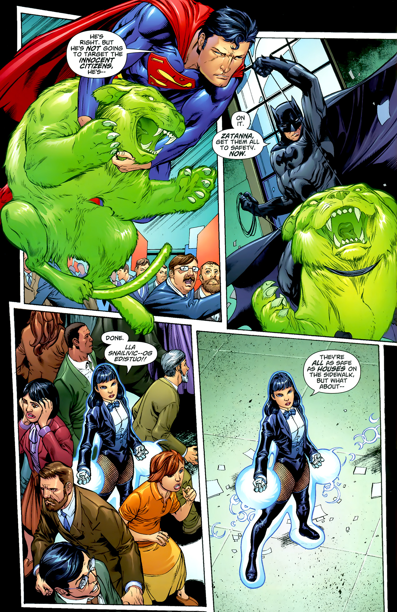 Read online DC Universe: Decisions comic -  Issue #4 - 5