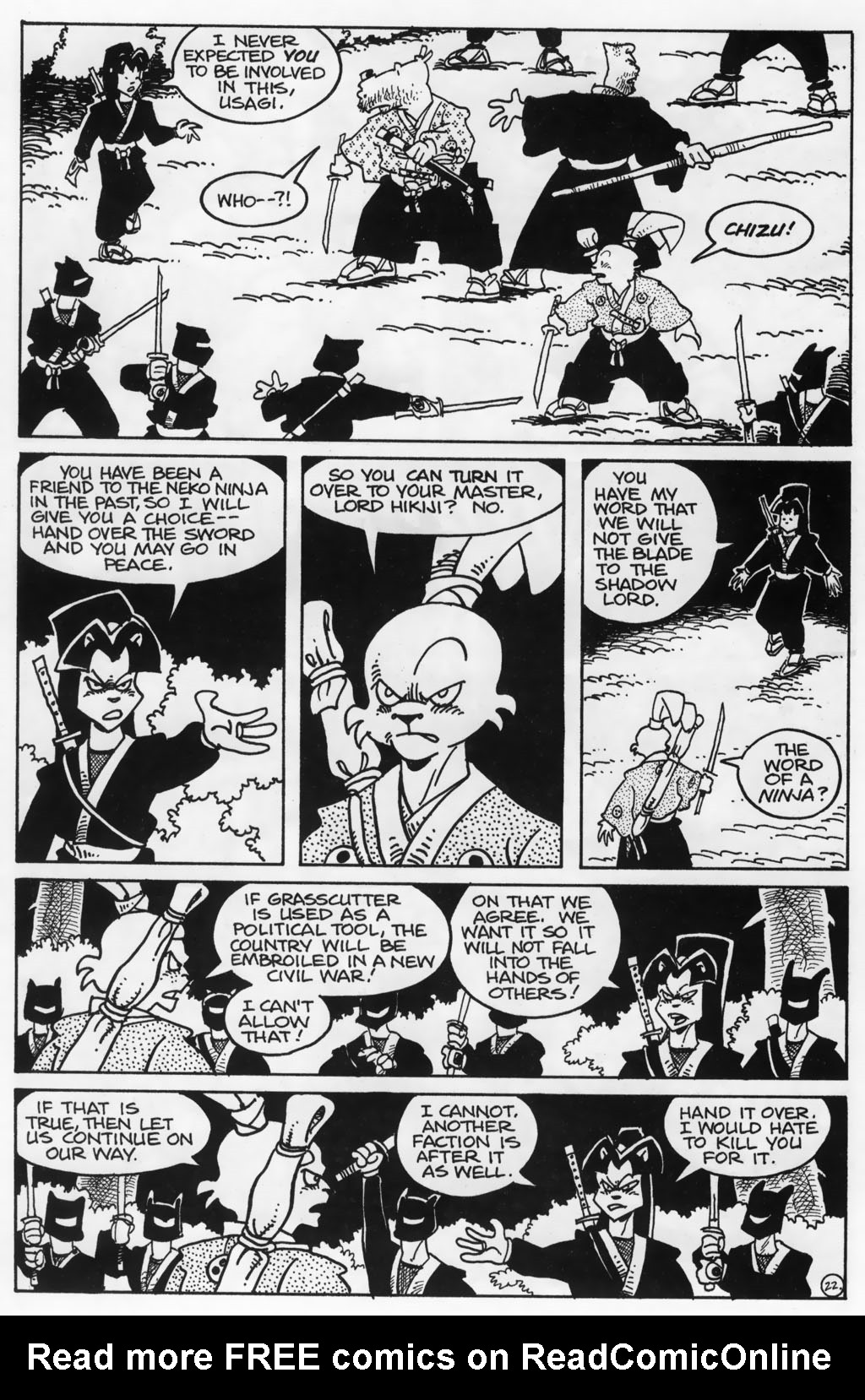 Read online Usagi Yojimbo (1996) comic -  Issue #41 - 24