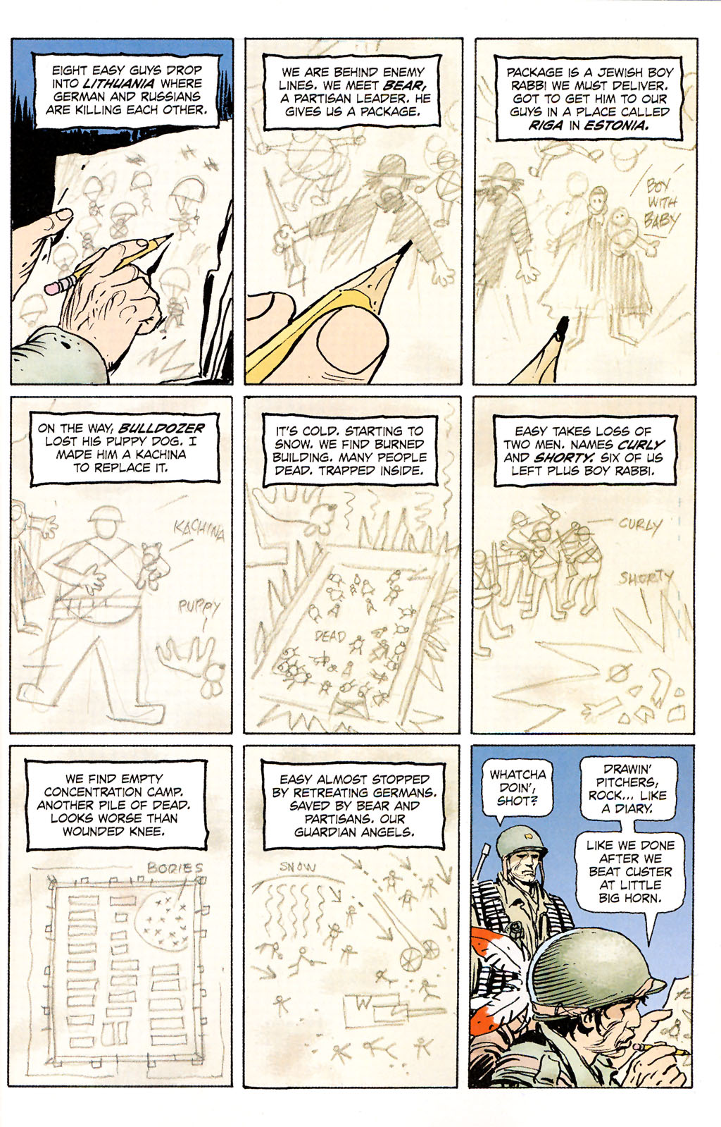 Read online Sgt. Rock: The Prophecy comic -  Issue #5 - 2