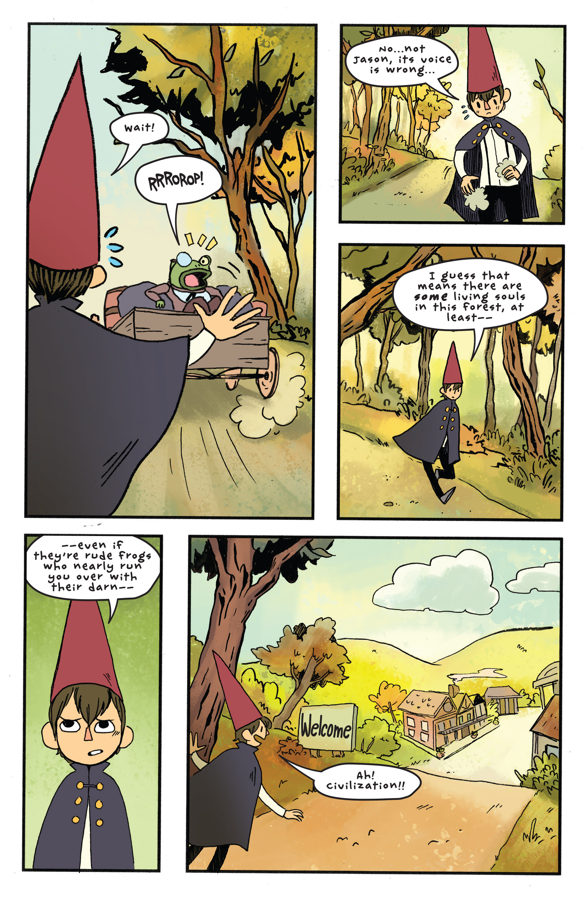 Read online Over the Garden Wall (2016) comic -  Issue #9 - 15