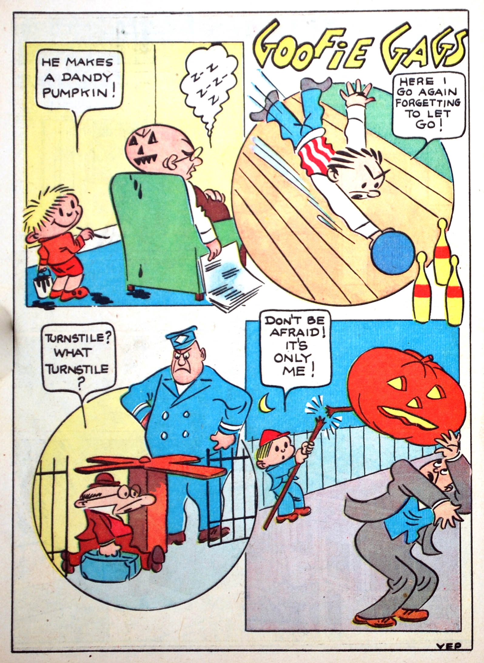 Read online Famous Funnies comic -  Issue #75 - 4