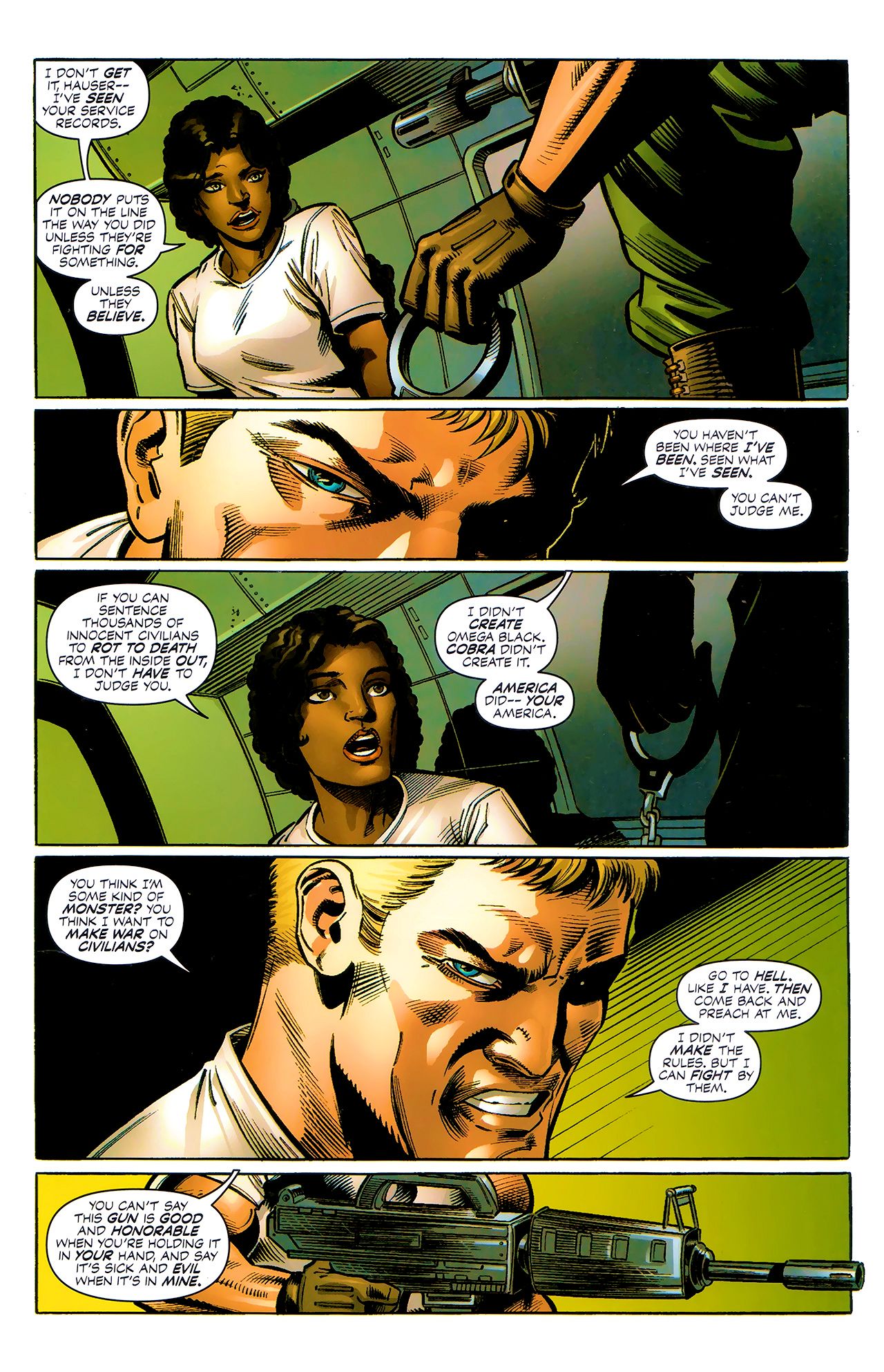 Read online G.I. Joe Reloaded comic -  Issue #9 - 21