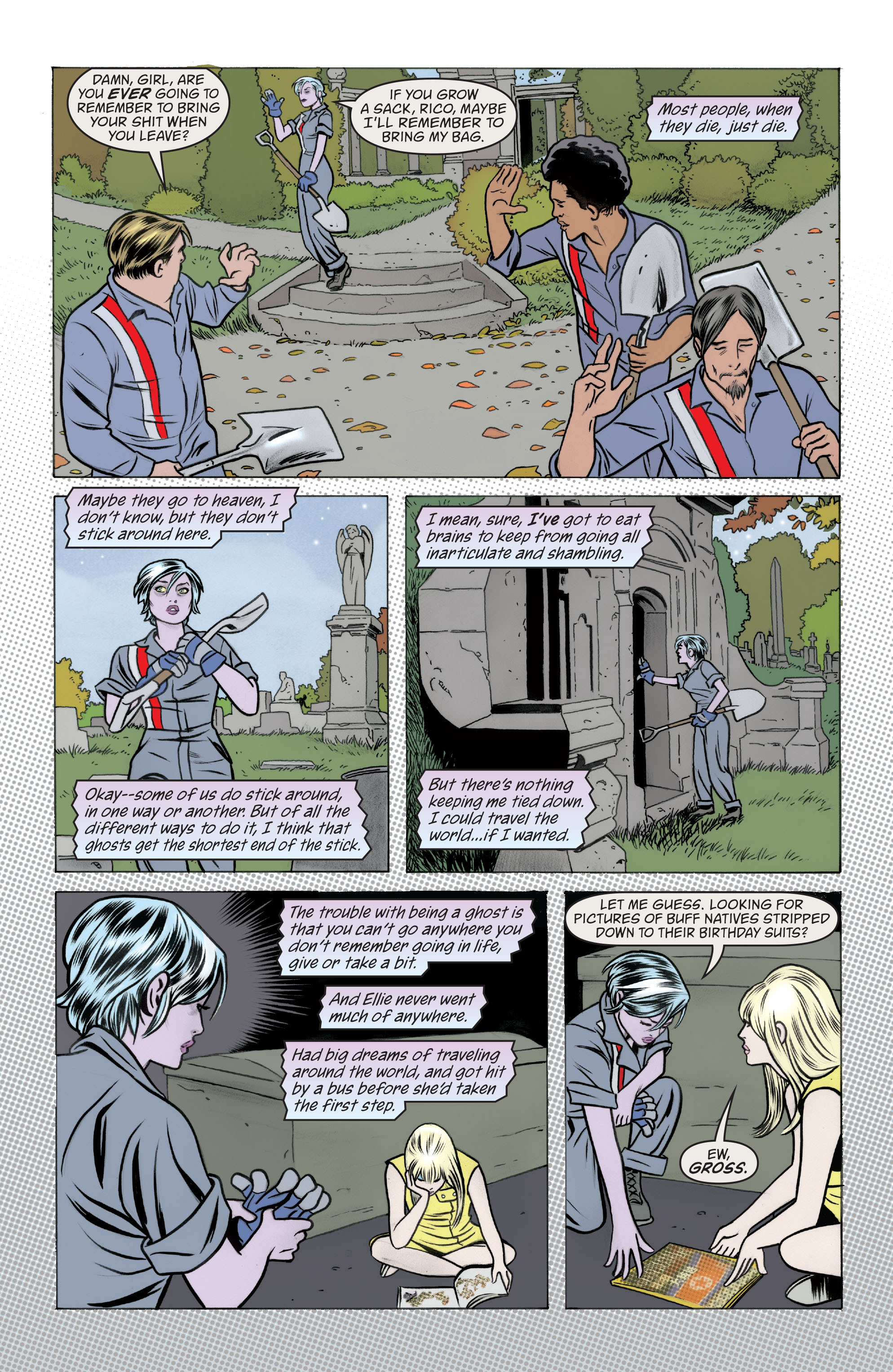 Read online iZombie comic -  Issue # _TPB 1 - Dead To the World - 54