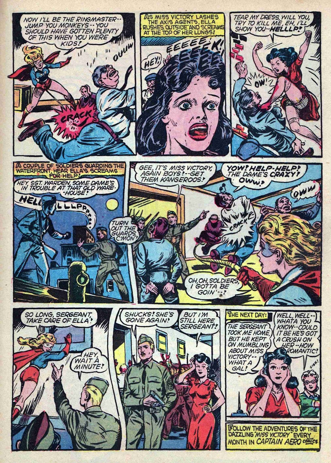 Captain Aero Comics issue 9 - Page 25