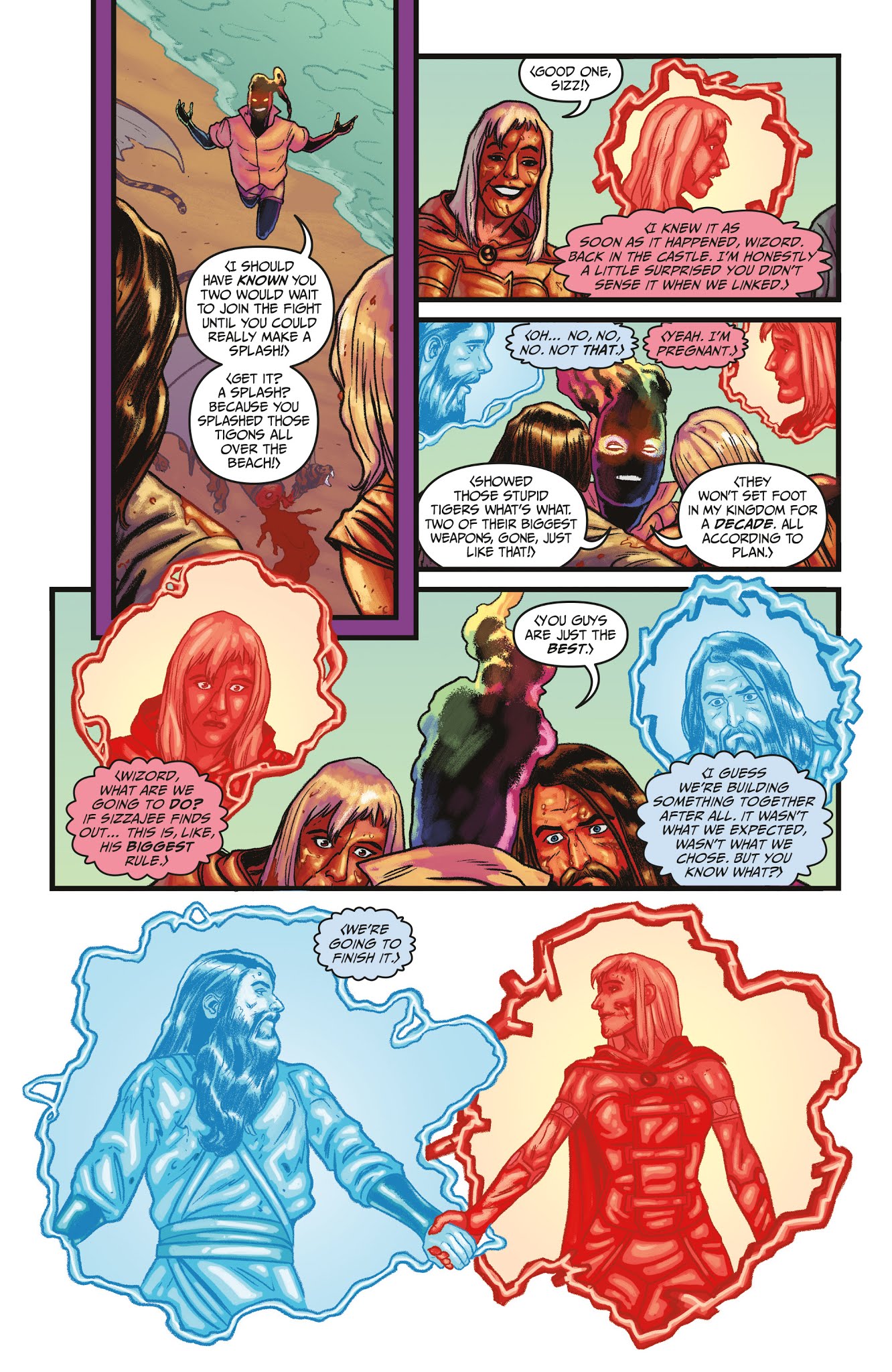 Read online Curse Words Summer Swimsuit Special comic -  Issue # Full - 22