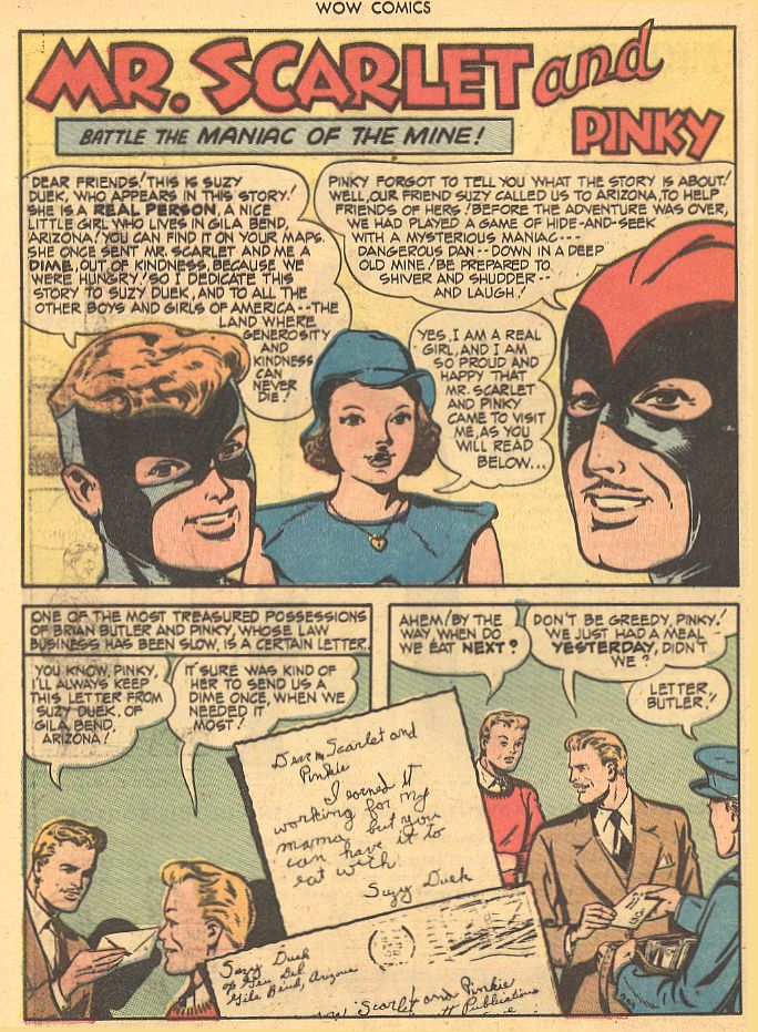 Read online Wow Comics comic -  Issue #25 - 28