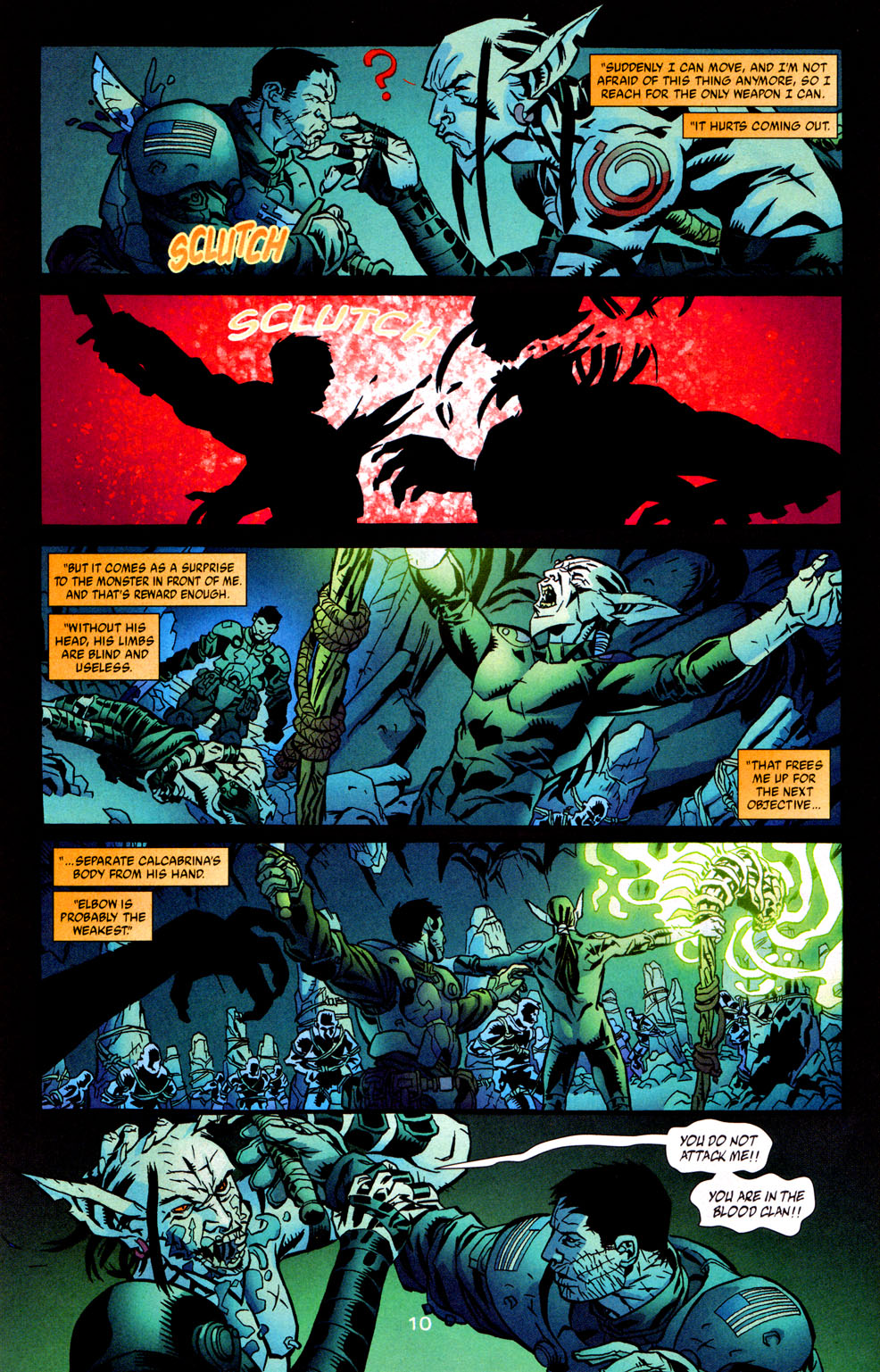 Read online Human Defense Corps comic -  Issue #6 - 11