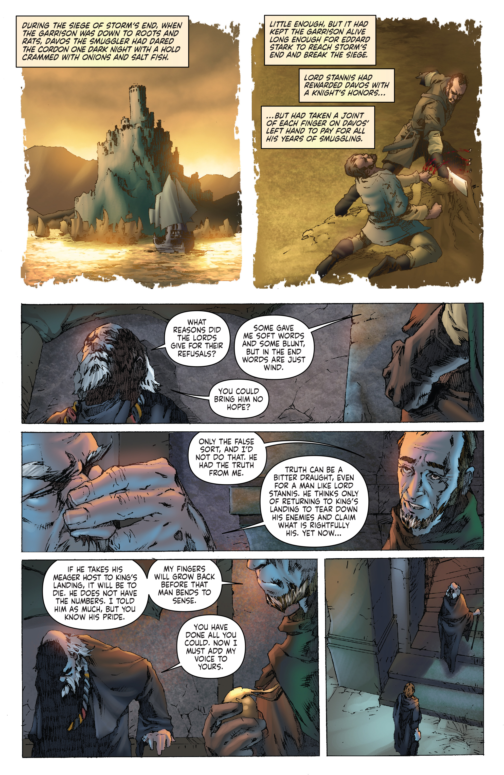 Read online A Clash of Kings comic -  Issue #1 - 14