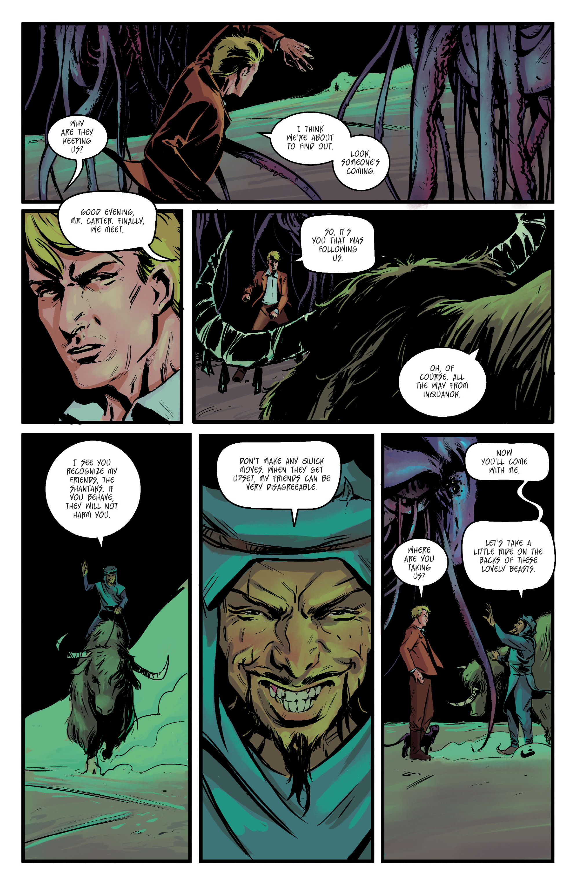 Read online Lovecraft Unknown Kadath comic -  Issue #6 - 19