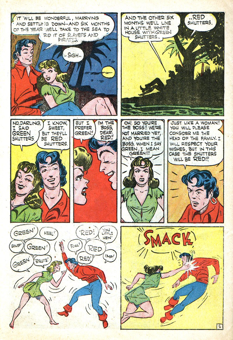 Read online Daredevil (1941) comic -  Issue #18 - 52