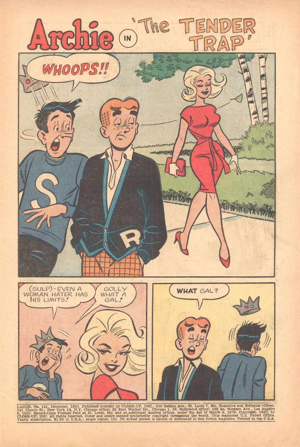 Read online Laugh (Comics) comic -  Issue #141 - 3