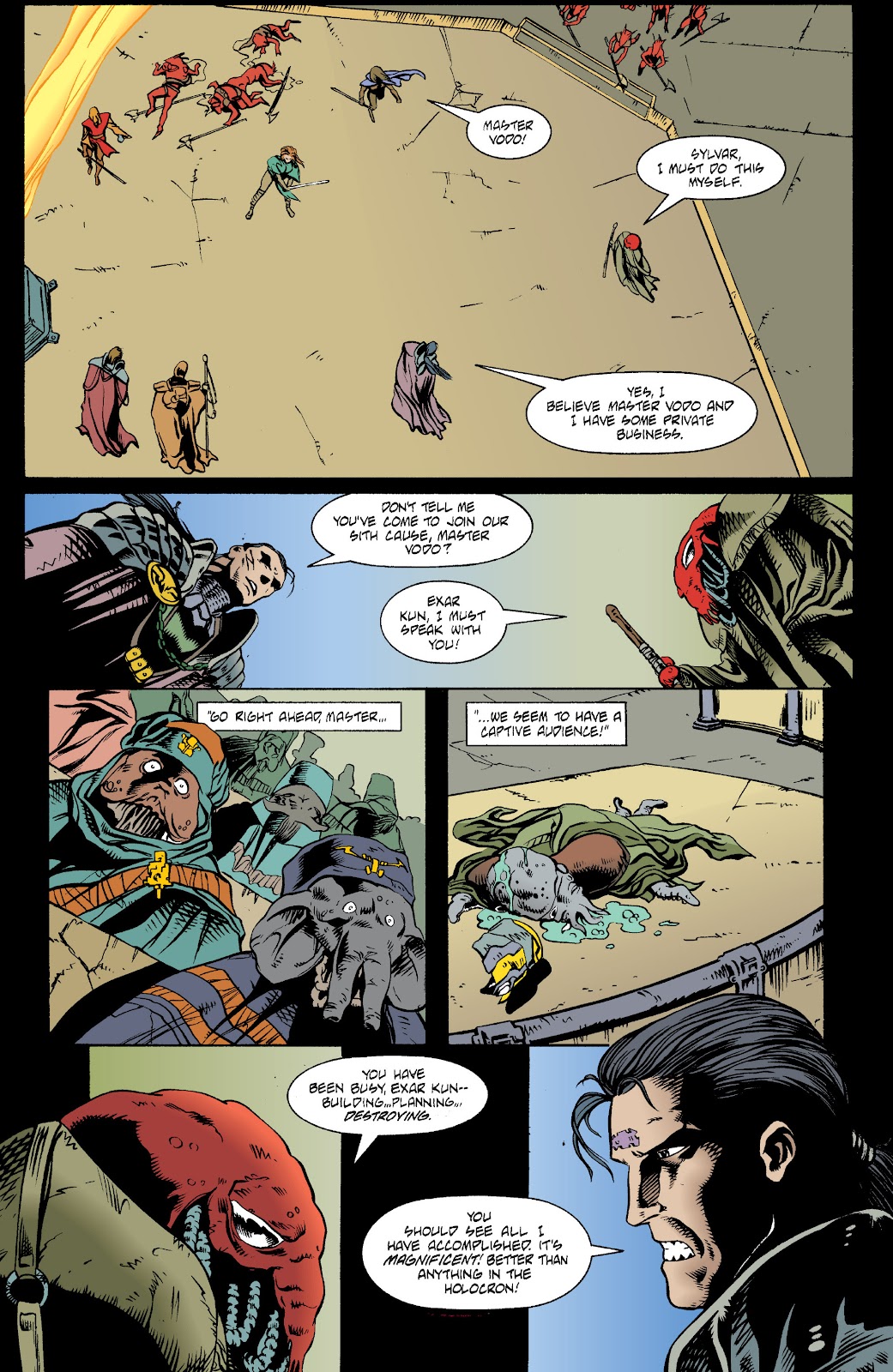Star Wars: Tales of the Jedi - The Sith War issue 3 - Page 21