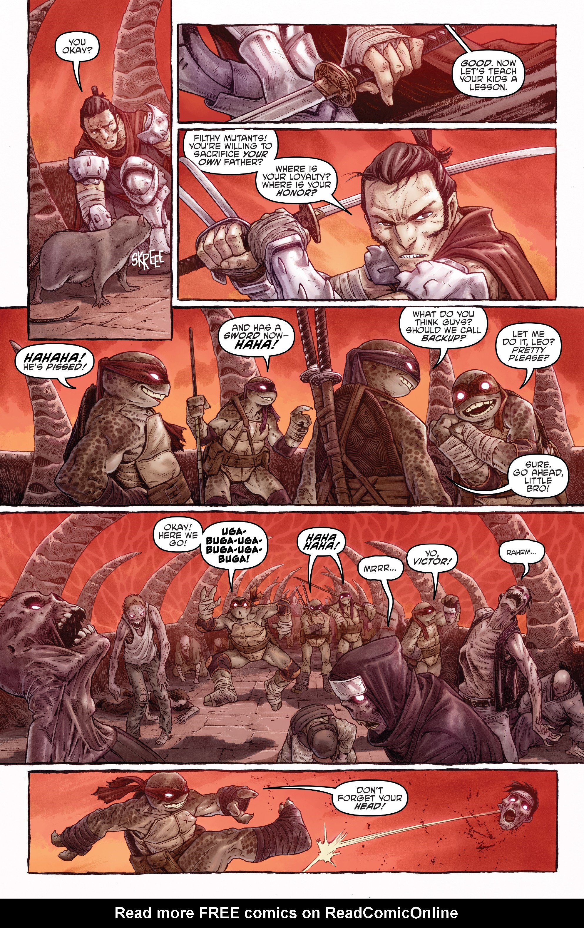 Read online Teenage Mutant Ninja Turtles: Shredder in Hell comic -  Issue #2 - 7