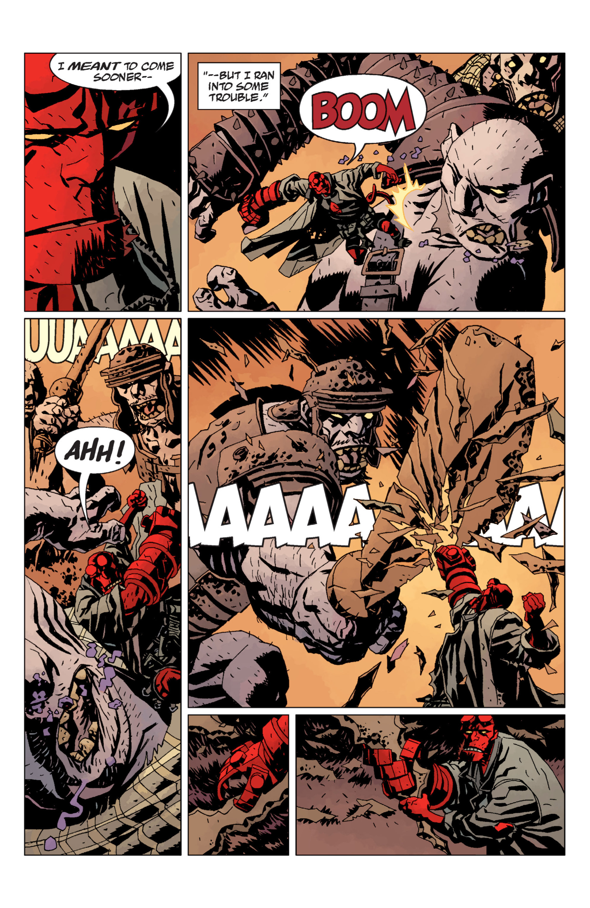 Read online Hellboy comic -  Issue #9 - 59